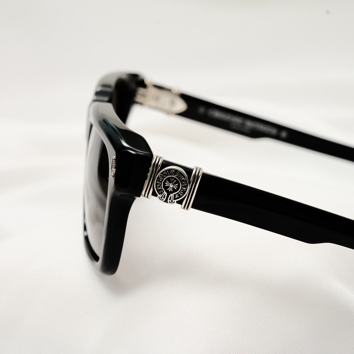 Chrome Hearts CHROME HEARTS HALLLAMANASS BLACK SUNGLASSES Size ONE SIZE - 3 Thumbnail