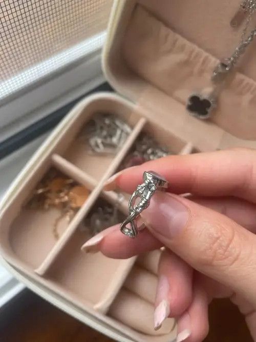 Jewelry Hirohata x Chika Love Heart Adjustable Ring Size ONE SIZE - 6 Thumbnail