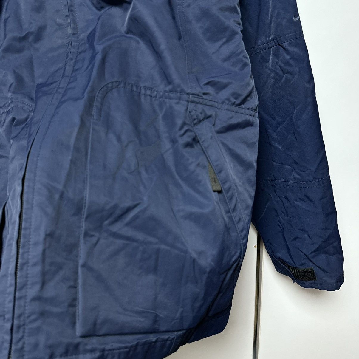 Nike Nike Nylon Vintage 90s Jacket Rare Streetwear Size US S / EU 44-46 / 1 - 6 Thumbnail