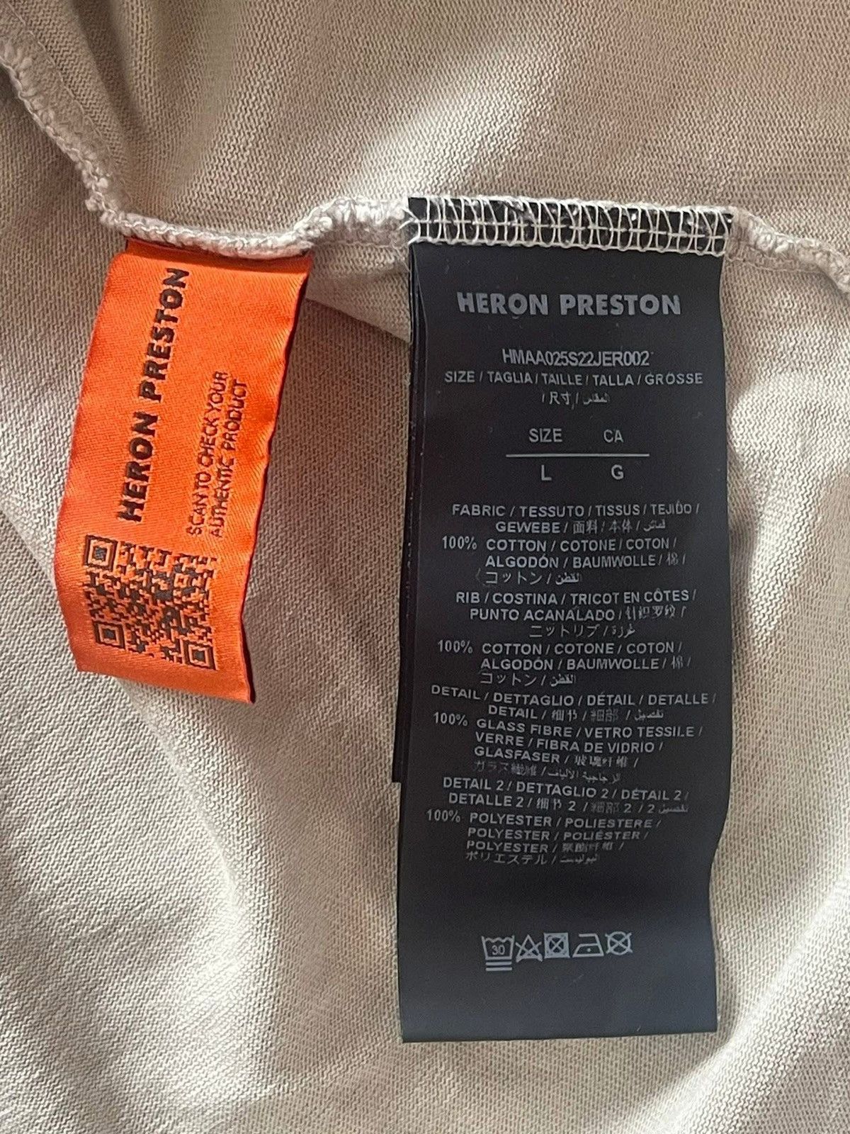 Heron Preston Heron Preston Re - Edition T-shirt Size US L / EU 52-54 / 3 - 4 Thumbnail