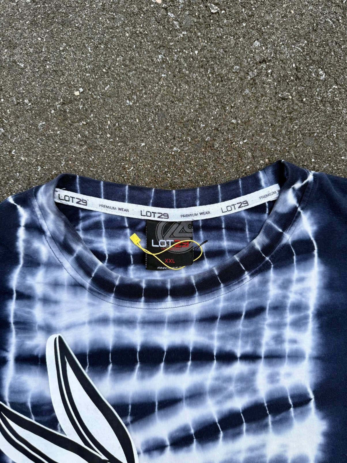 Warner Bros Vintage 2007 Lot29 Looney Tunes Bugs Bunny Tie Dye Shirt Size US XXL / EU 58 / 5 - 3 Thumbnail