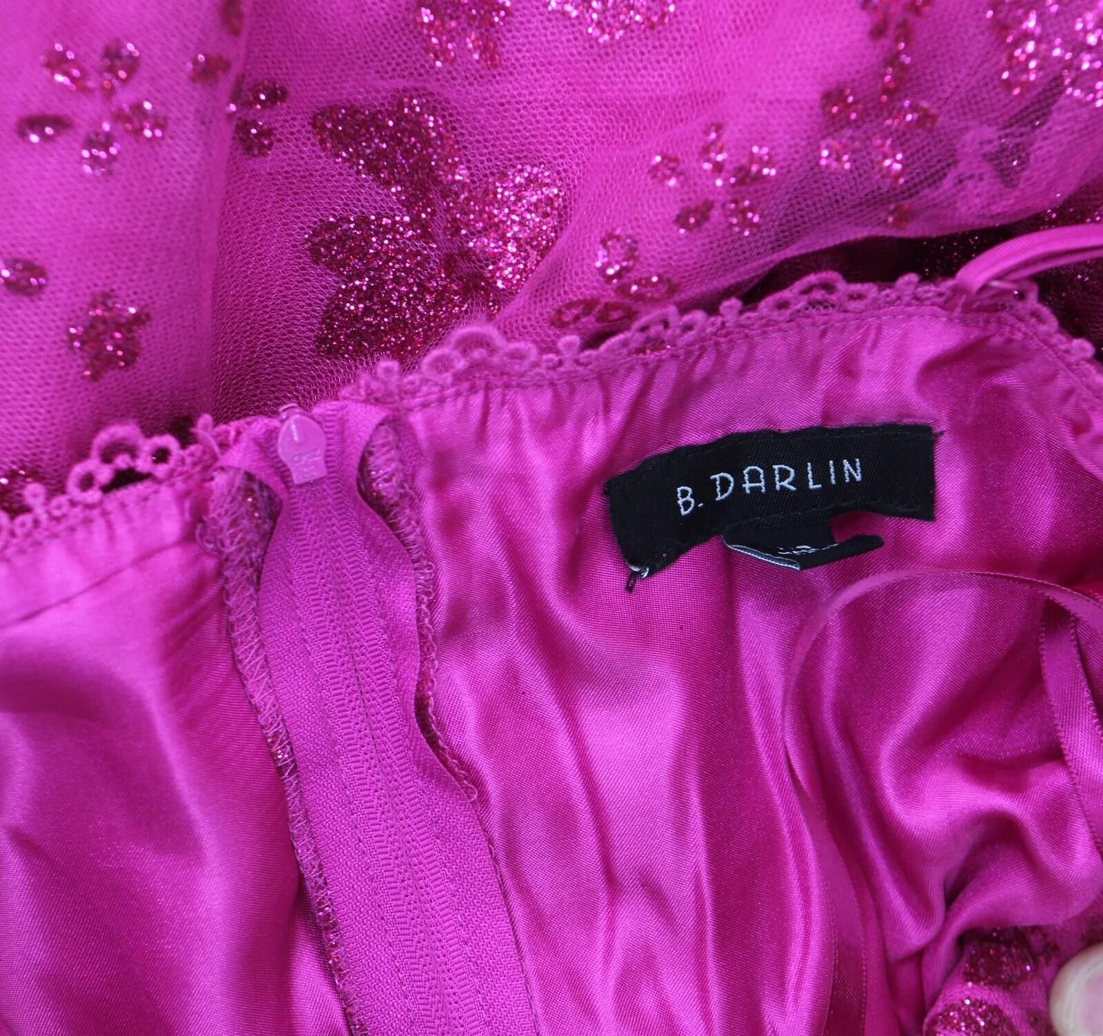 Other B Darlin Sweetheart Sleeveless Gown Dress Fuschia Pink 7/8 Size M / US 6-8 / IT 42-44 - 3 Thumbnail