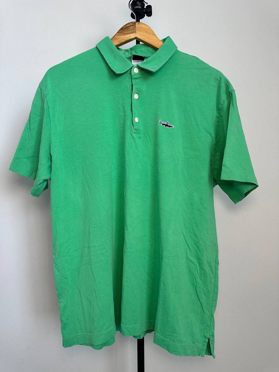 Patagonia Patagonia Organic Cotton Polo Shirt – Green Size US L / EU 52-54 / 3 - 1 Thumbnail