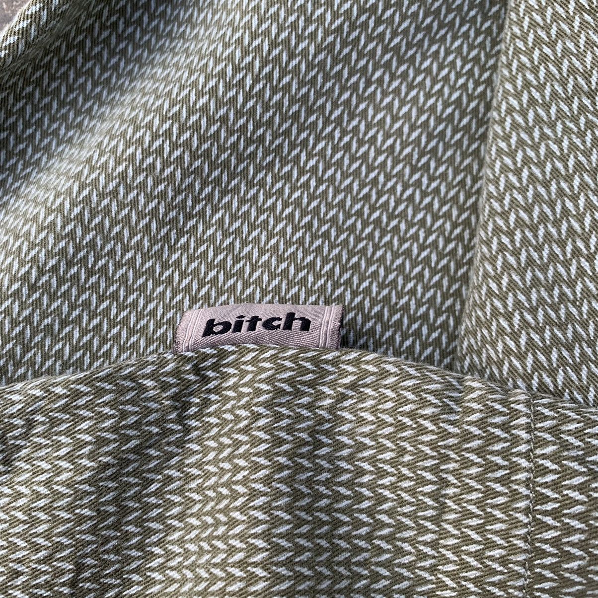 Vintage BITCH SKATEBOARDING vintage 90’s workshirt zipper🔥 Size US M / EU 48-50 / 2 - 9 Thumbnail