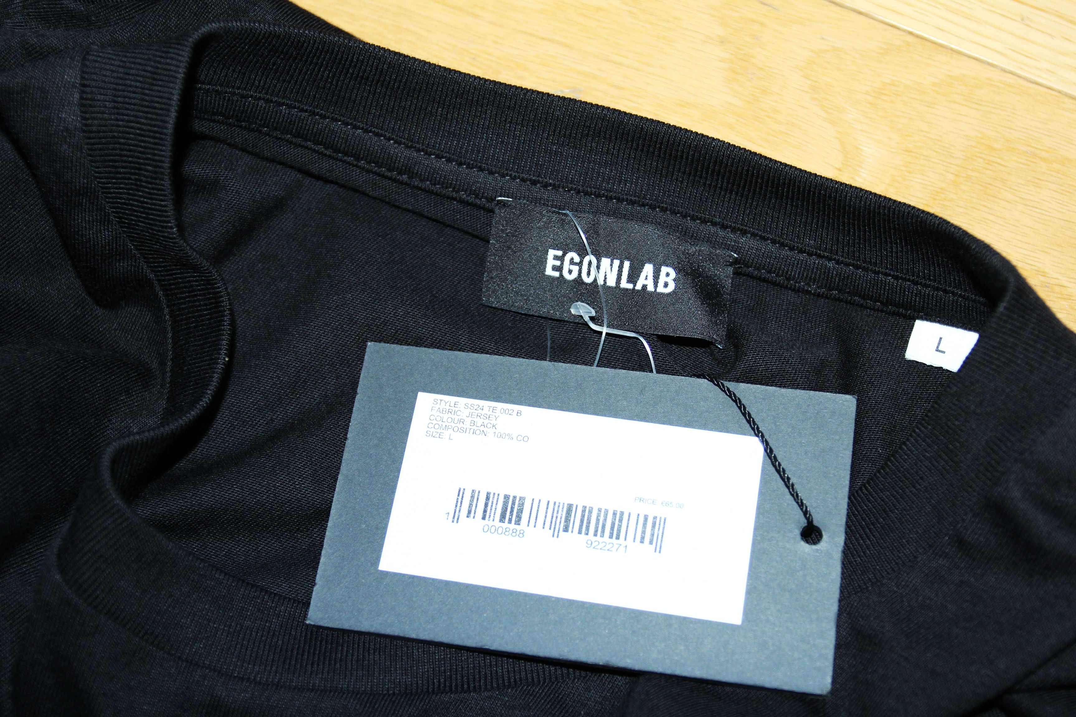 Egon Lab BNWT SS24 EGONLAB TEDDIES TSHIRT BLACK L Size US L / EU 52-54 / 3 - 8 Thumbnail