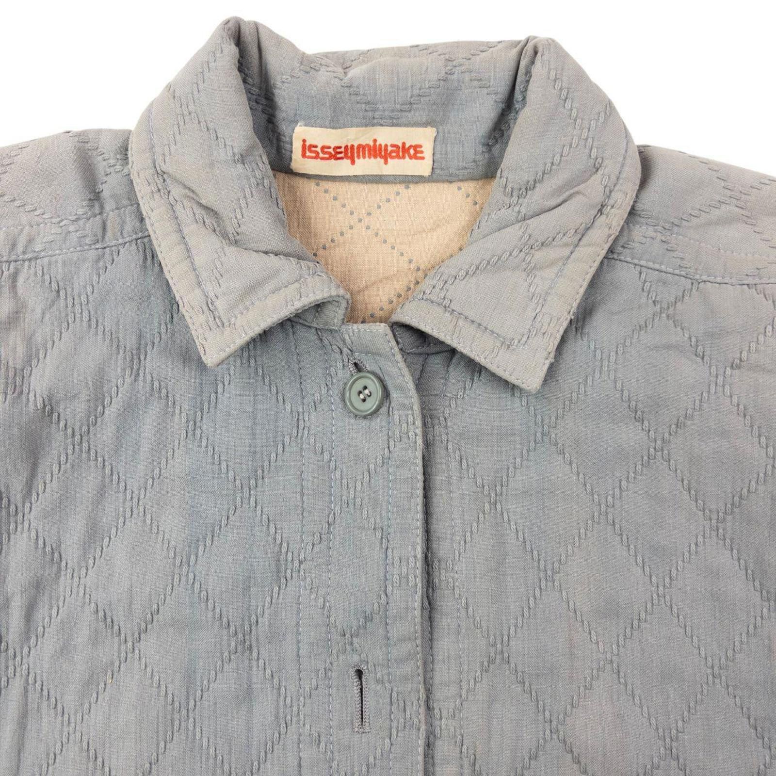 Issey Miyake Vintage 80s Issey Miyake Button Up Quilted Jacket Size M Size US M / EU 48-50 / 2 - 3 Thumbnail