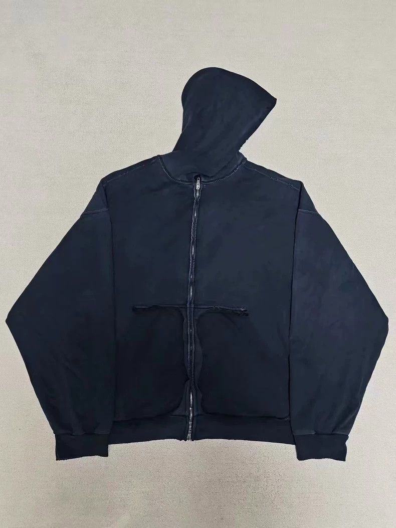 Balenciaga Balenciaga 23fw adhesive tape textured paper zipper used ho Size US XS / EU 42 / 0 - 2 Thumbnail
