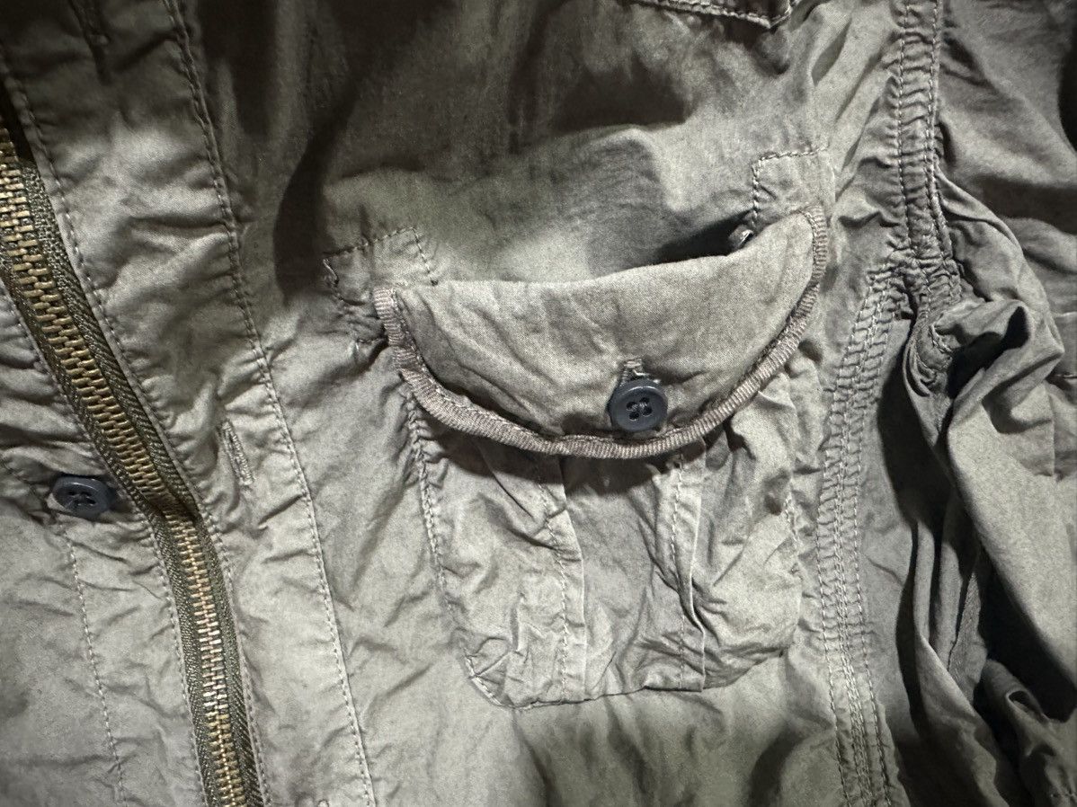 Issey Miyake 🔥Y2K Tete Homme Zipper Shirt Wrinkled Jacket Gimmick Pocket Size US M / EU 48-50 / 2 - 4 Thumbnail