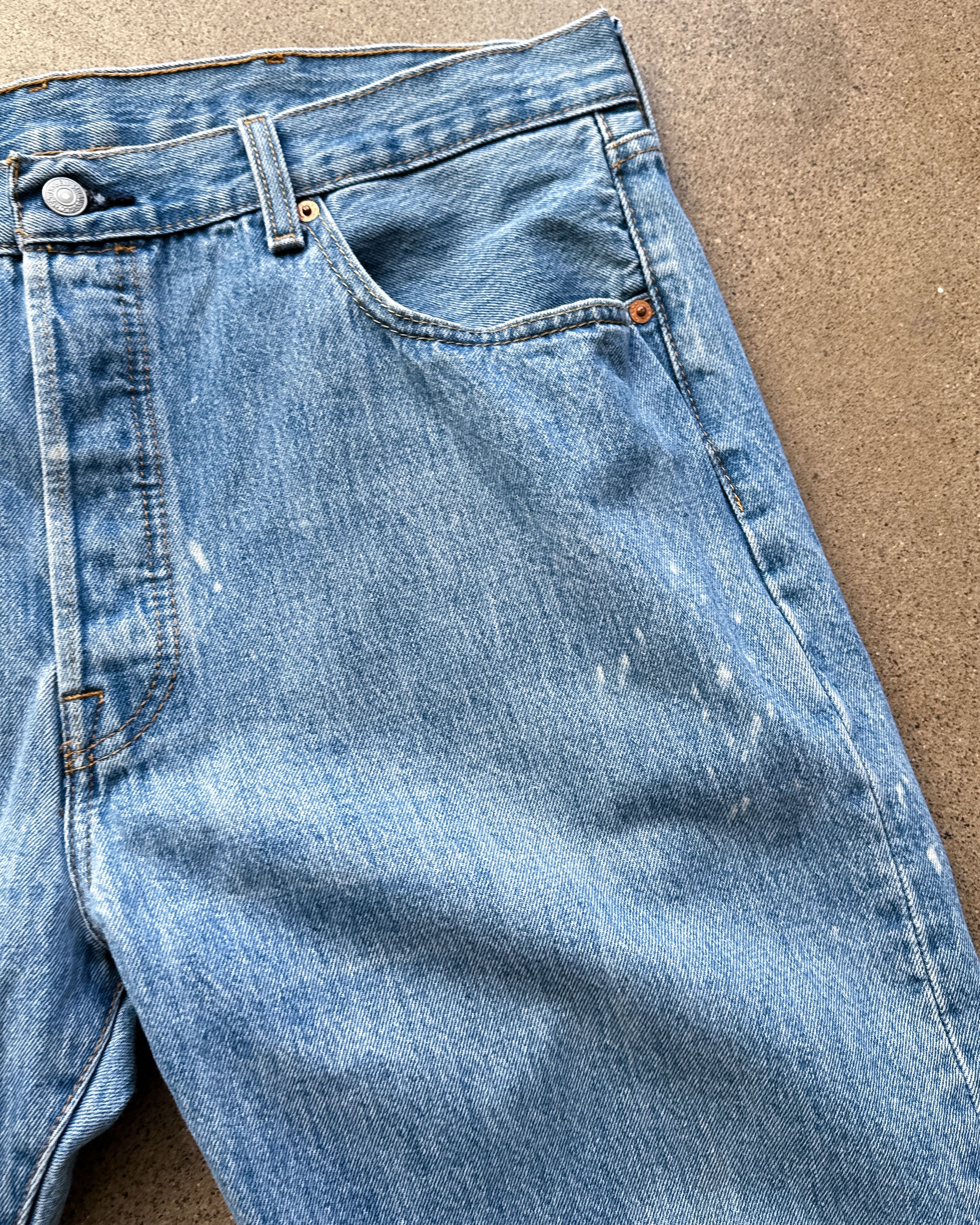 Levi's Levi's 501 Jeans Straight Leg Classic Button Fly Men's 38 Size US 38 / EU 54 - 4 Thumbnail
