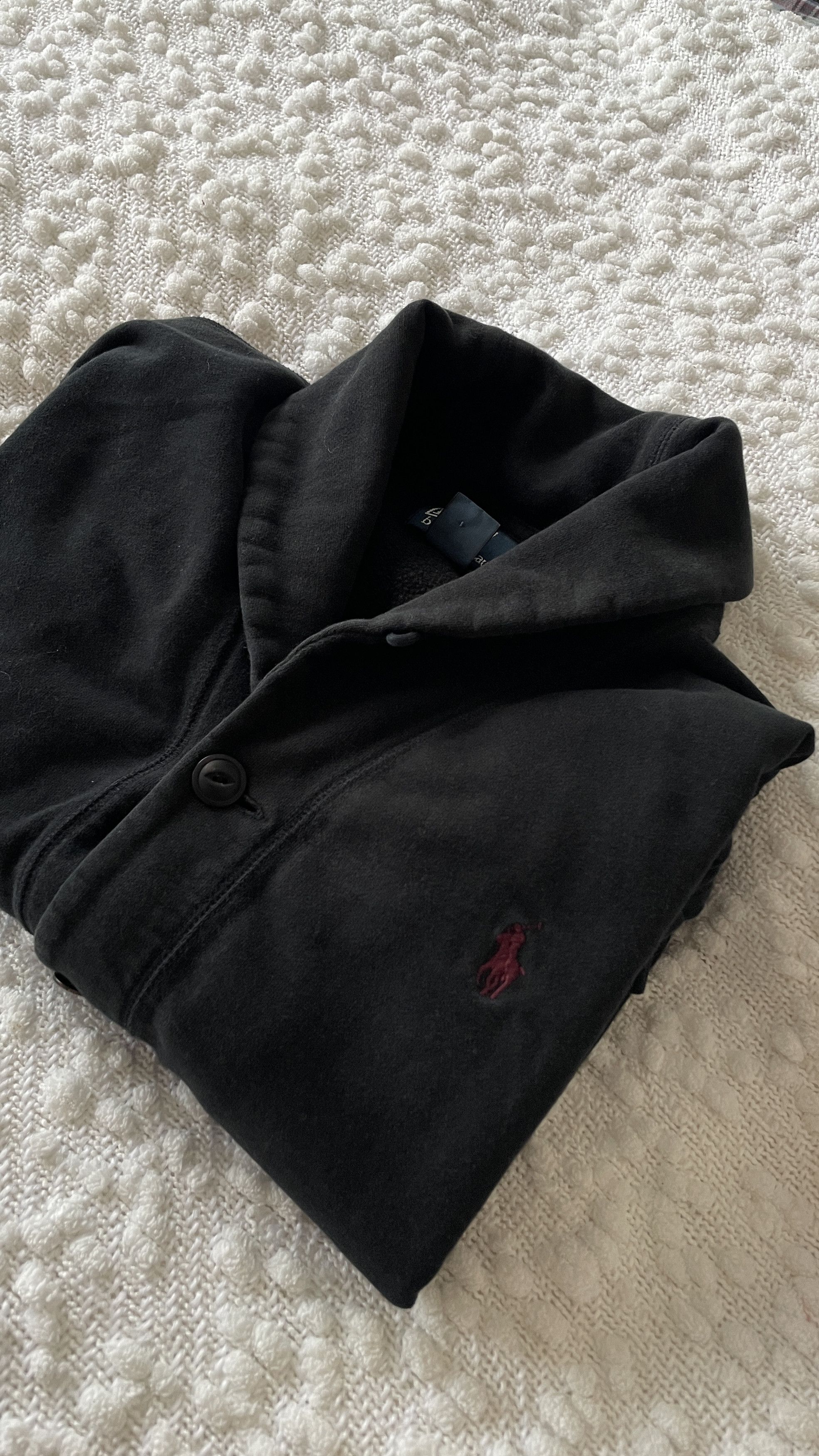 Ralph Lauren BLACK CARDIGAN RALPH LAUREN (M) Size M / US 6-8 / IT 42-44 - 3 Thumbnail
