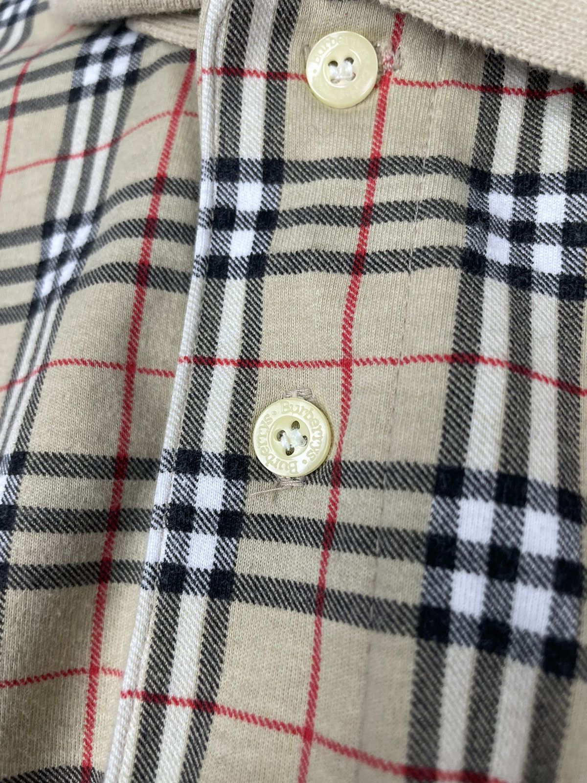 Burberry × Designer × Vintage Vintage Burberry Nova Check Shirt Size US M / EU 48-50 / 2 - 6 Thumbnail