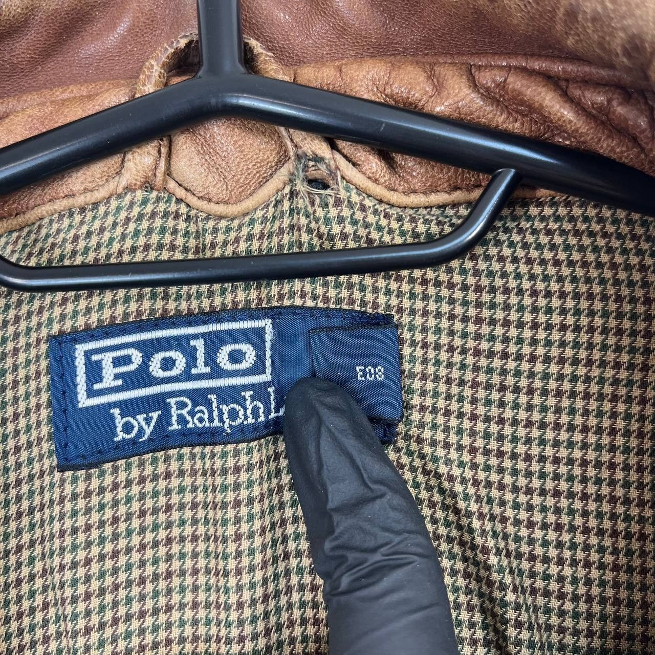 Polo Ralph Lauren Polo Ralph Lauren Lambskin Leather Jacket Brown Full Zip XXL Size US XXL / EU 58 / 5 - 5 Thumbnail