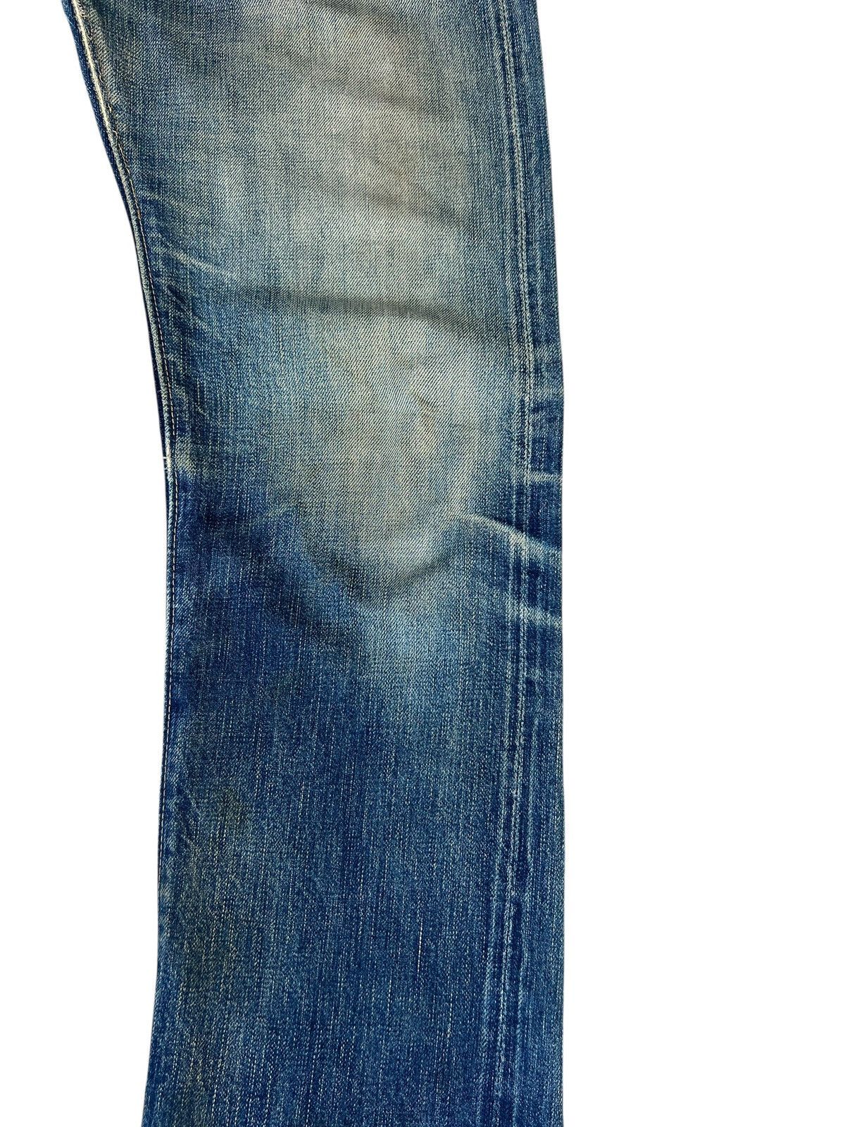 Full Count & Co. Vintage Full Count Trashed Dirty Mud Denim Selvedge Jeans Size US 29 - 12 Thumbnail