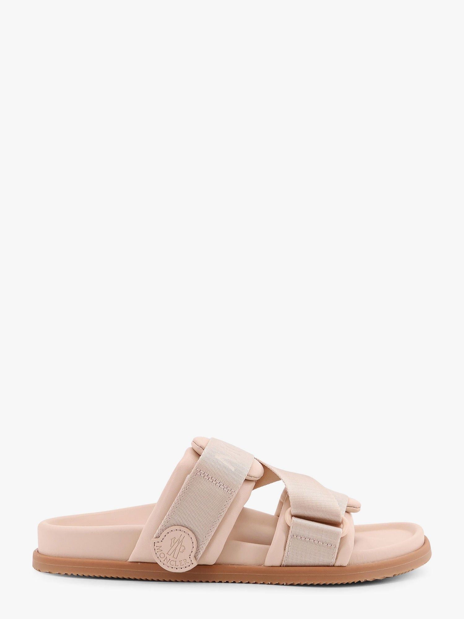 サンダル・ミュール MONCLER Mon summer leather sandals with nylon details Moncler Mon Summer Leather Crisscross Sandals | Neiman Marcus