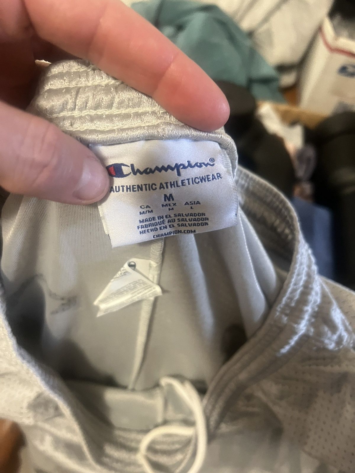 Champion 4th Rope Champion Westside Gunn silver shorts medium Size US 30 / EU 46 - 11 Thumbnail
