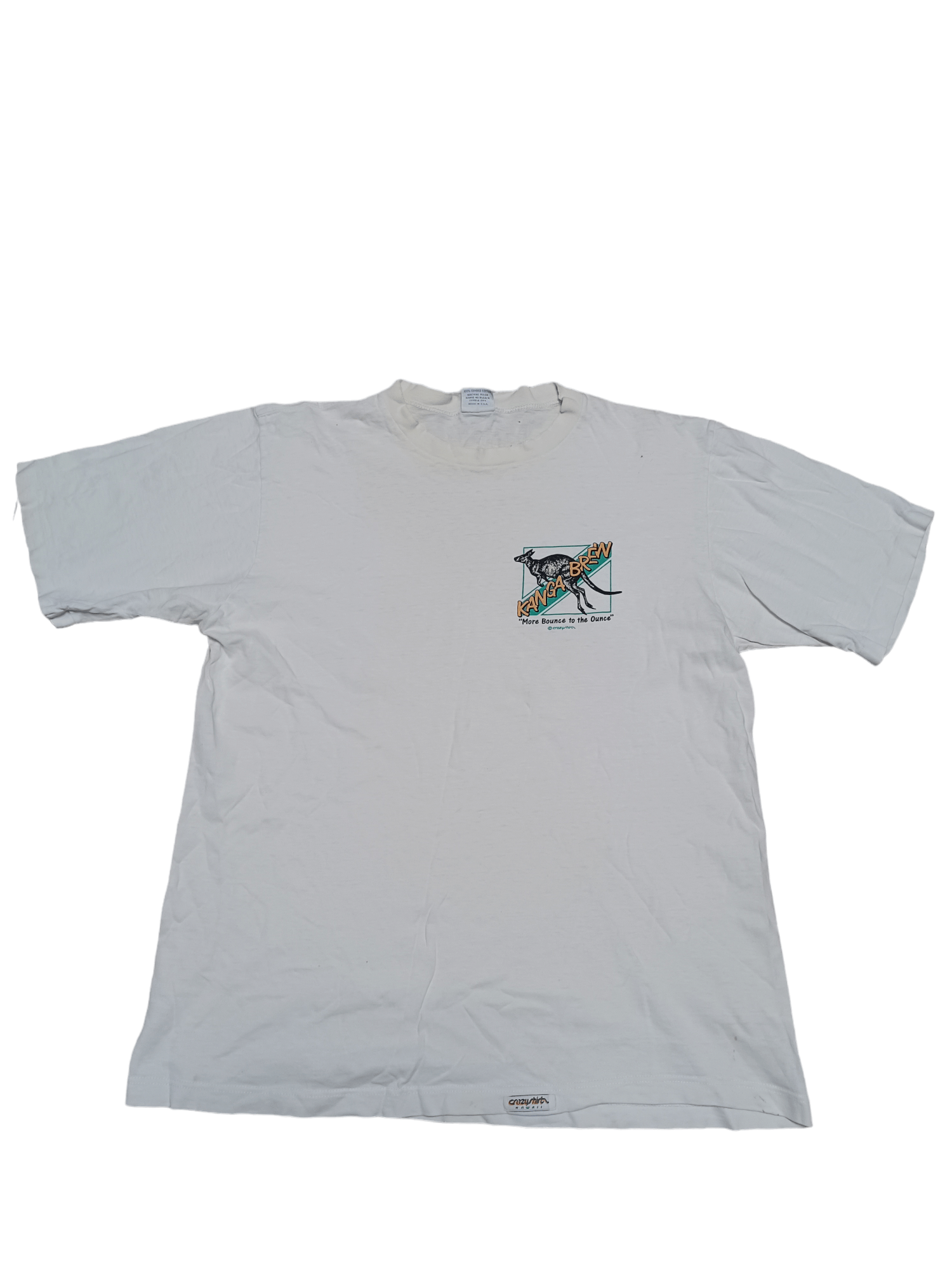Other VINTAGE CRAZY SHIRTS KANGA BREW HAWAII BEER 90S TEE Size US L / EU 52-54 / 3 - 2 Thumbnail