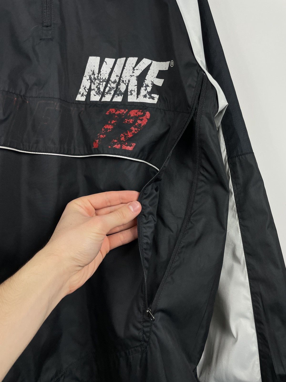 Nike × Vintage Vintage Nike Athletic 72 Anorak Jacket Size US M / EU 48-50 / 2 - 11 Thumbnail