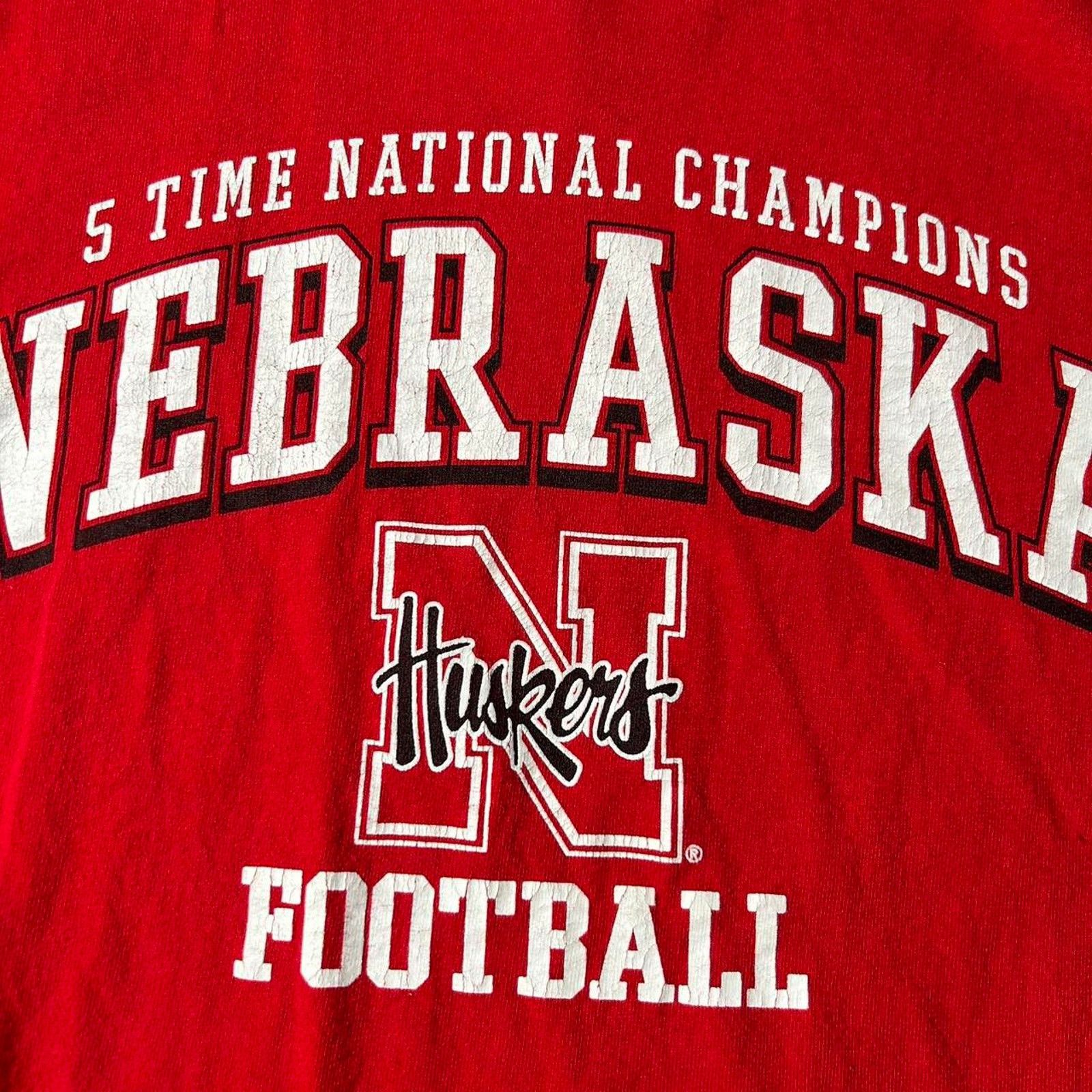 Jerzees Y2k nebraska college lincoln husker Size US L / EU 52-54 / 3 - 2 Thumbnail