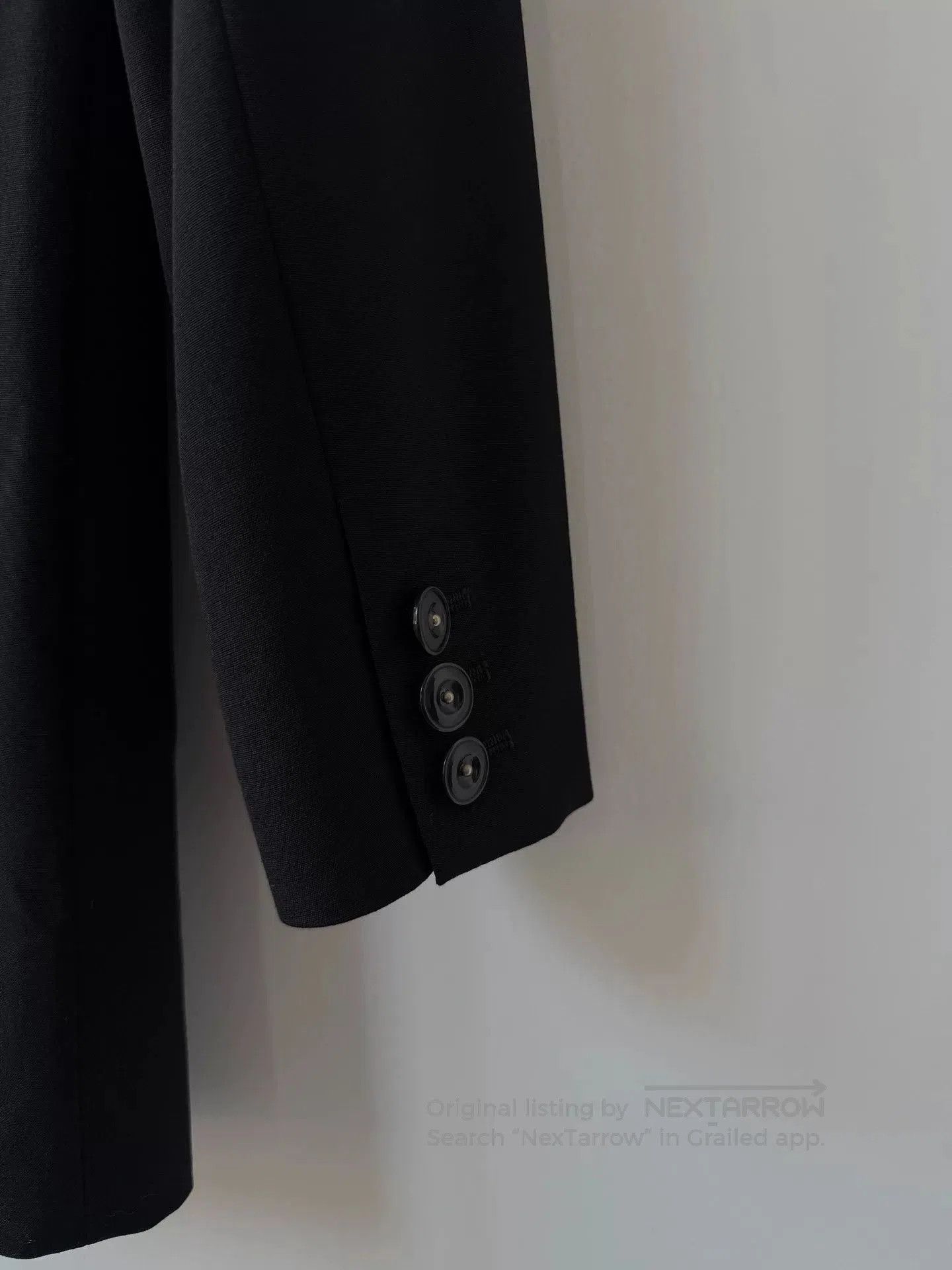 Jean Paul Gaultier Jean Paul Gaultier Black Wool Outerwear Jacket. Size M / US 6-8 / IT 42-44 - 7 Thumbnail