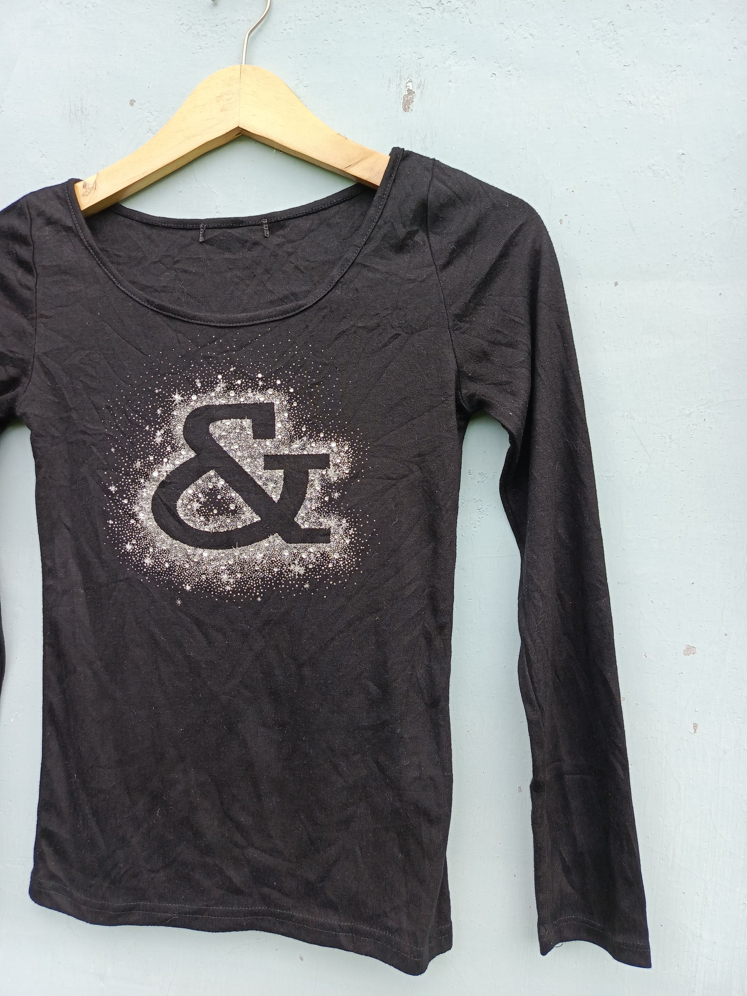 Japanese Brand &by p&d glitter long sleeve t-shirts Size S / US 4 / IT 40 - 8 Thumbnail