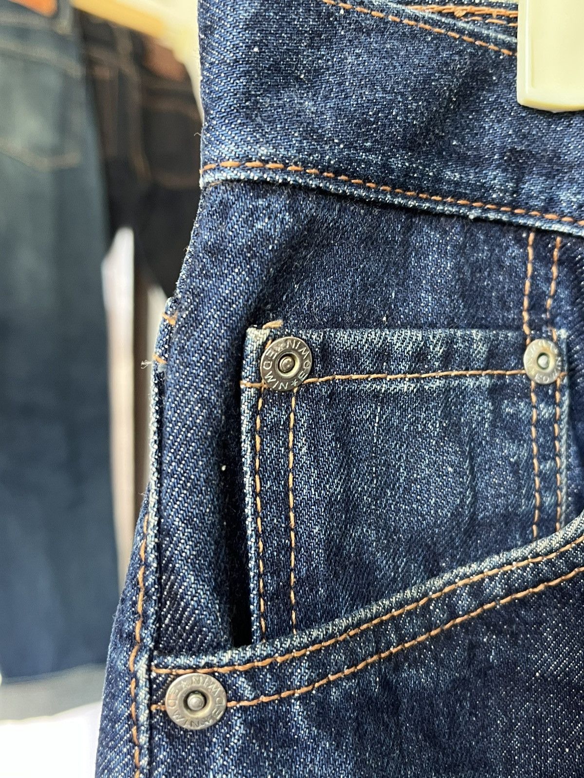 Edwin Vintage 70s Edwin Japan Half Selvedge Denim Size US 31 - 3 Thumbnail