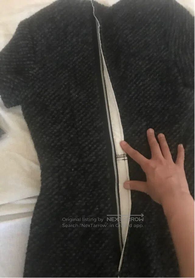Comme des Garcons Comme Des Garcons Main Line Thick Wool Knit Dress, size XS Size XS / US 0-2 / IT 36-38 - 5 Thumbnail