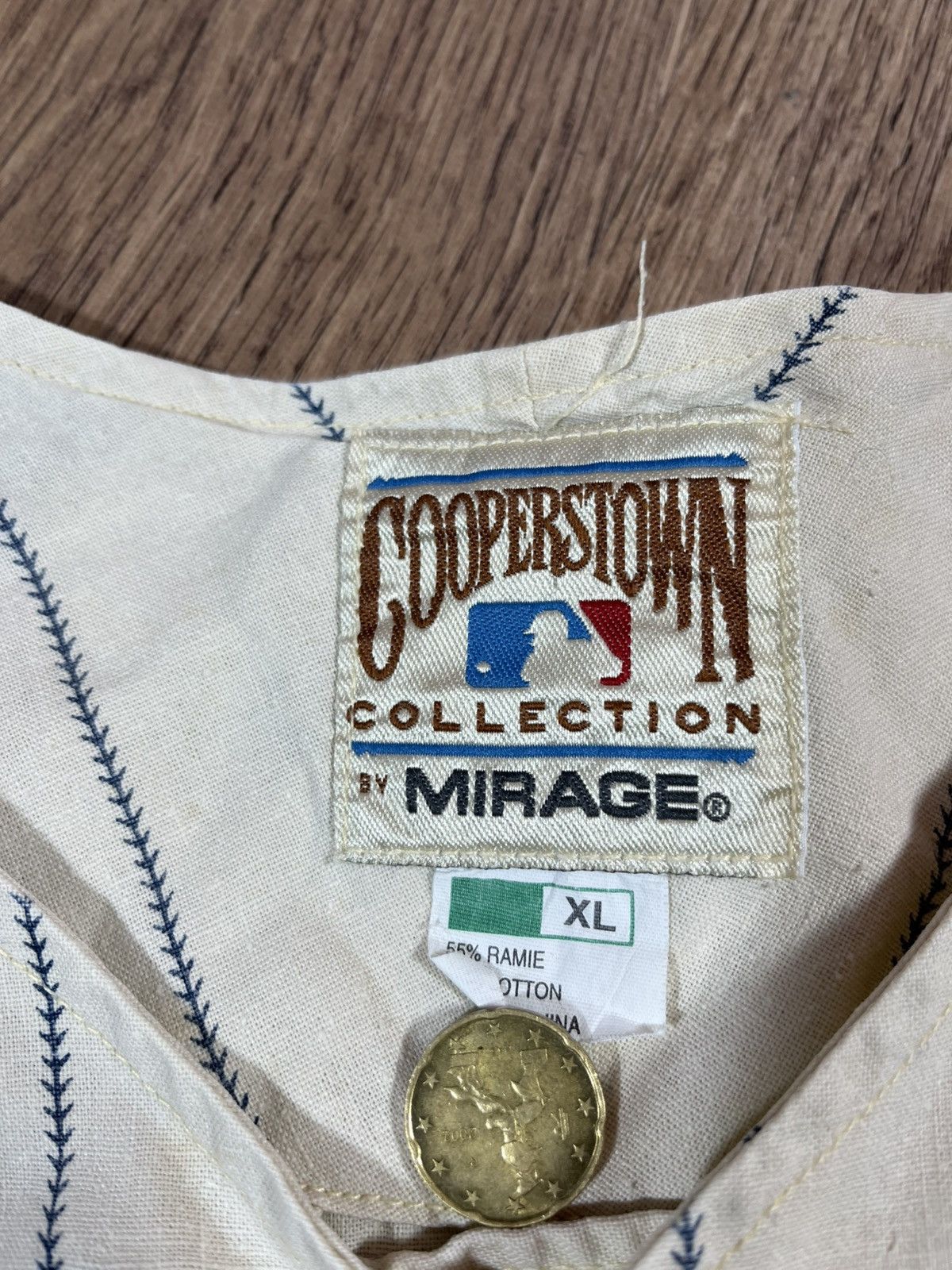 New York Yankees Vintage 90s Munson NY Yankees Jersey Size US XL / EU 56 / 4 - 8 Thumbnail