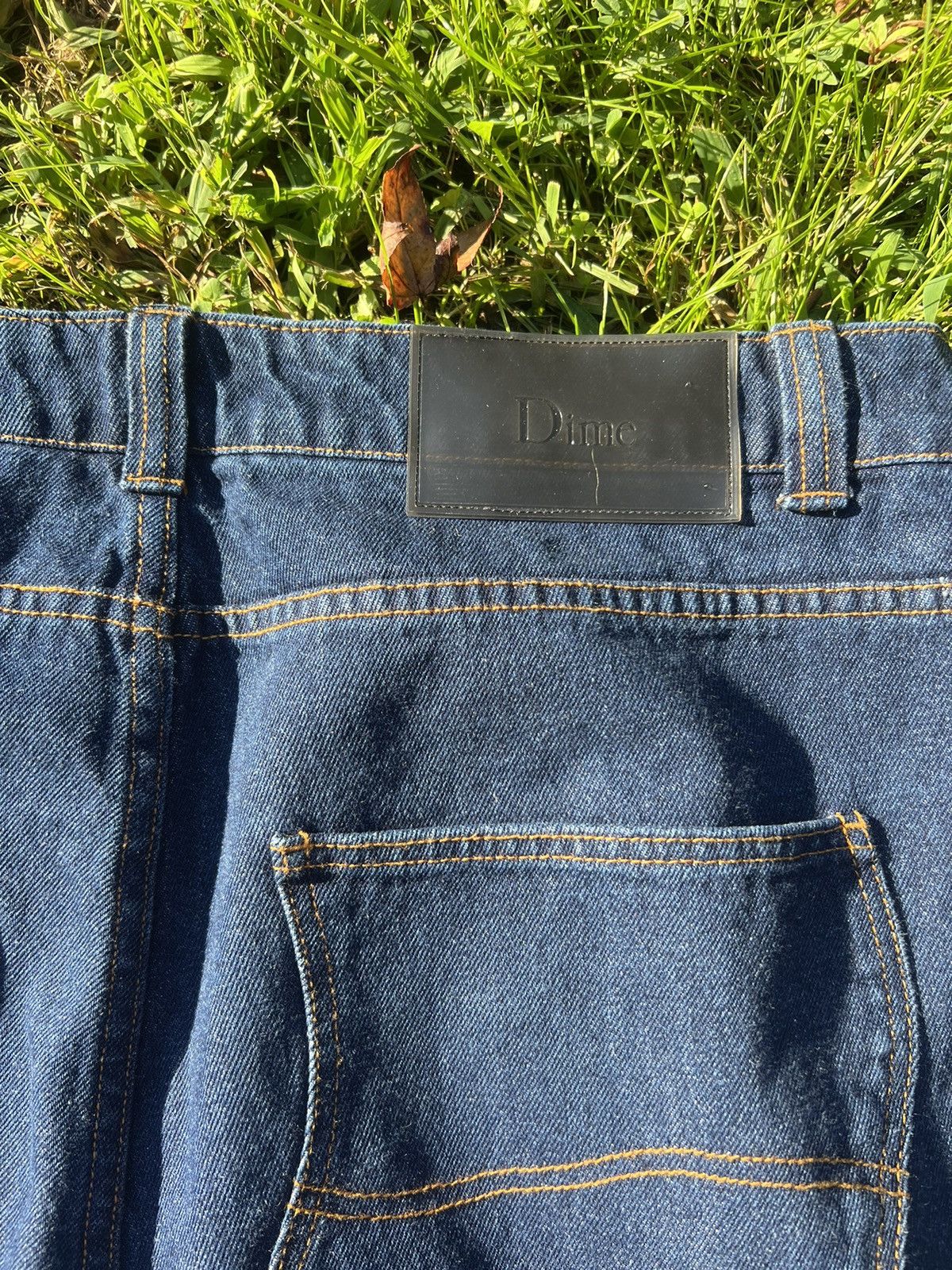 Dime Dime Denim Classic Jean Shorts - Indigo Size US 36 / EU 52 - 5 Thumbnail