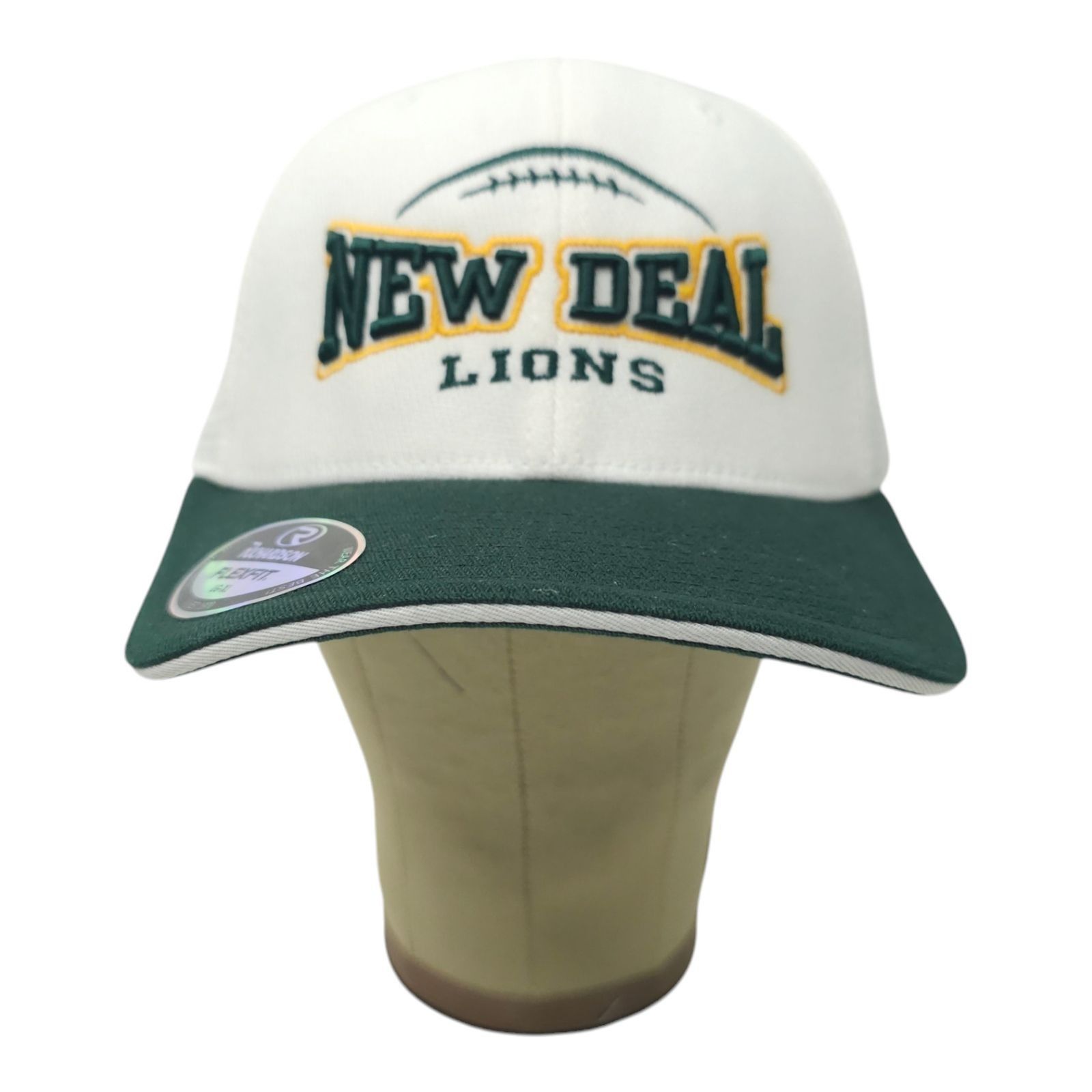 Richardson New Deal Lions L/XL Cap Back Mesh Embroidered Logo Flex Fit Size ONE SIZE - 10 Thumbnail