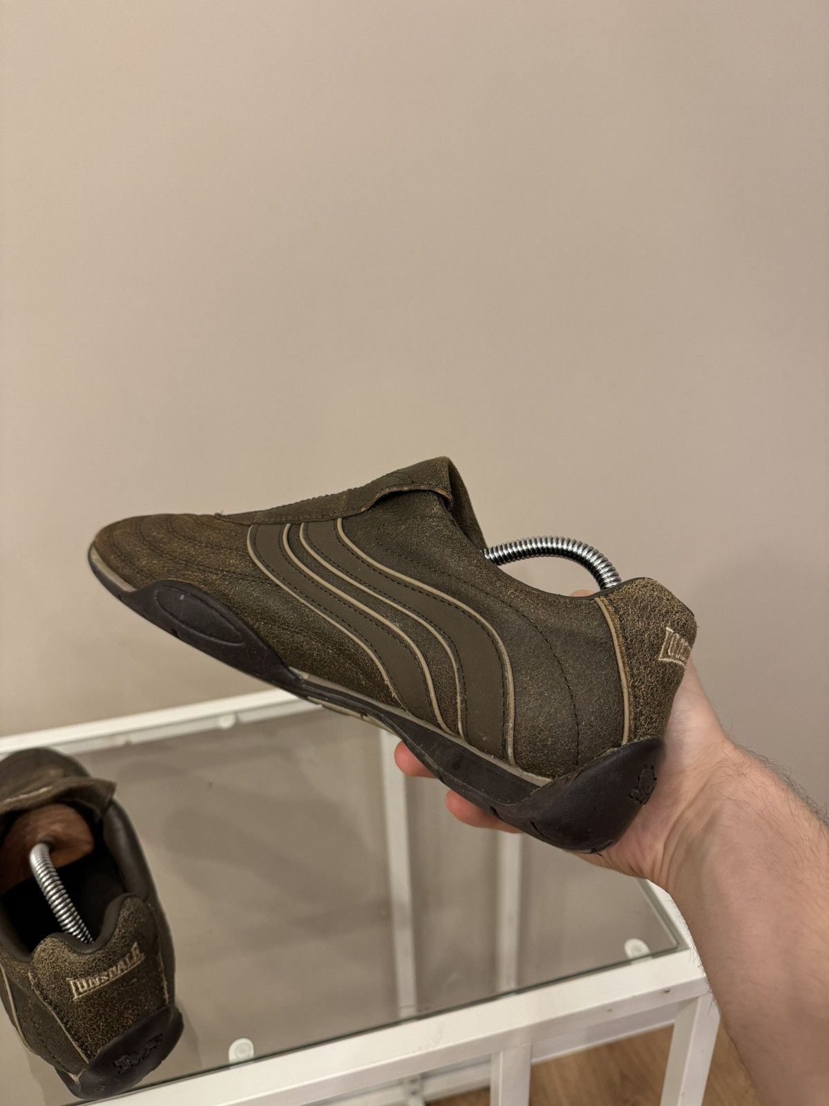 Lonsdale Lonsdale Slip vintage sneakers 90s y2k style 2000s cat Size US 9 / EU 42 - 5 Thumbnail