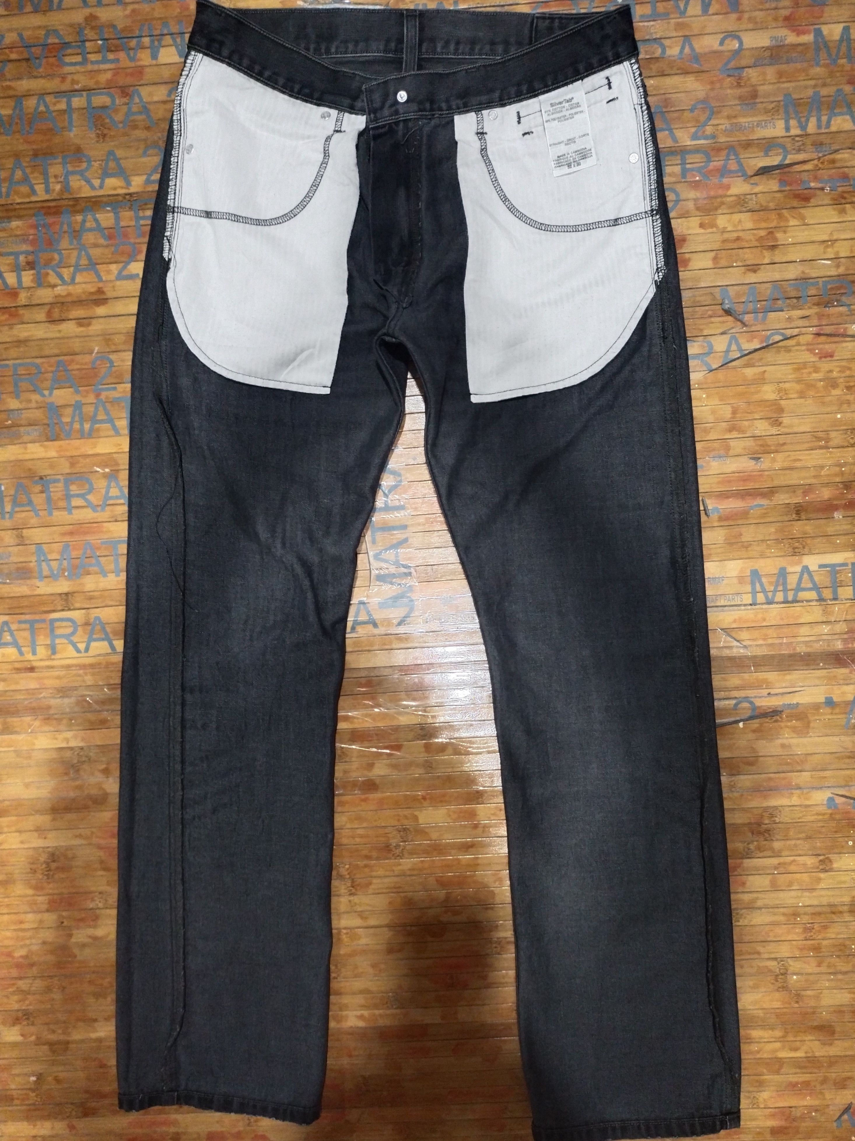 Levi's Vintage Clothing × Vintage Jeans Levis Silver Tab / Vintage 90s Sz 32" Size US 32 / EU 48 - 15 Thumbnail