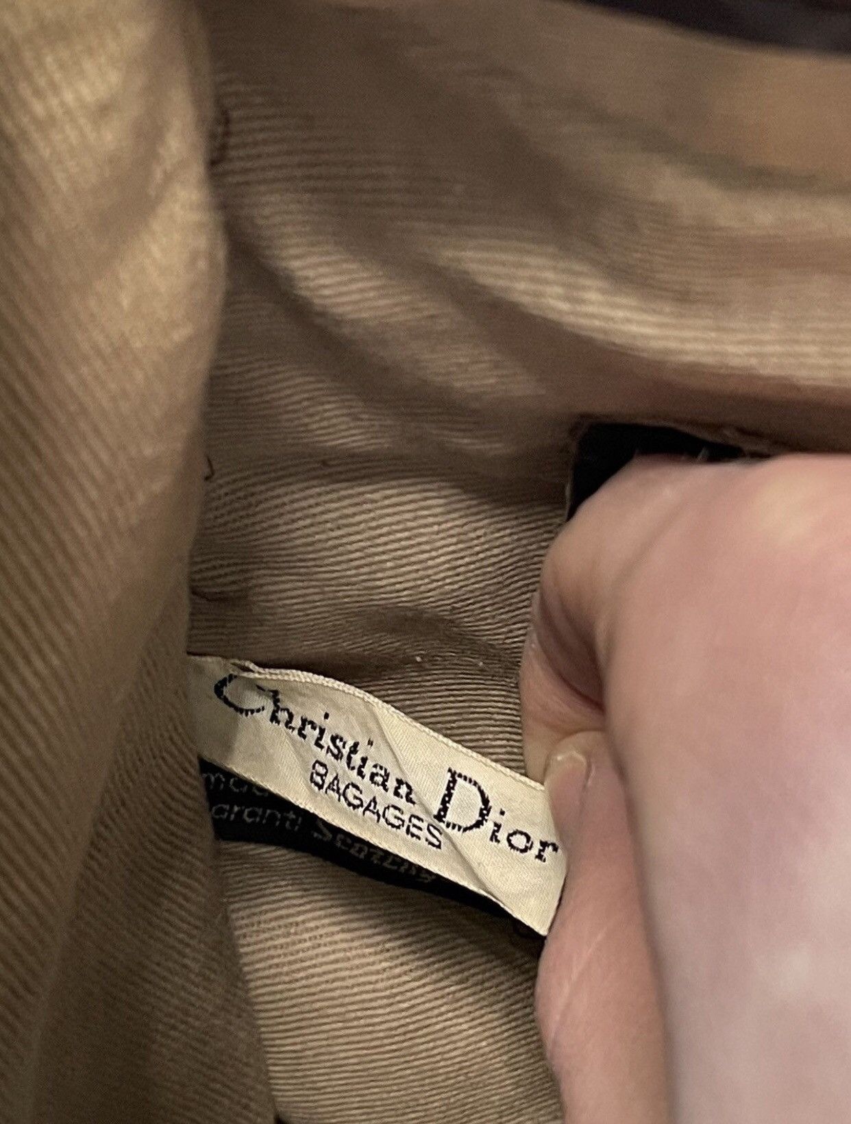 Dior × Vintage Christian Dior 90s vintage travel hand bag Oblique Monogram Size ONE SIZE - 15 Thumbnail