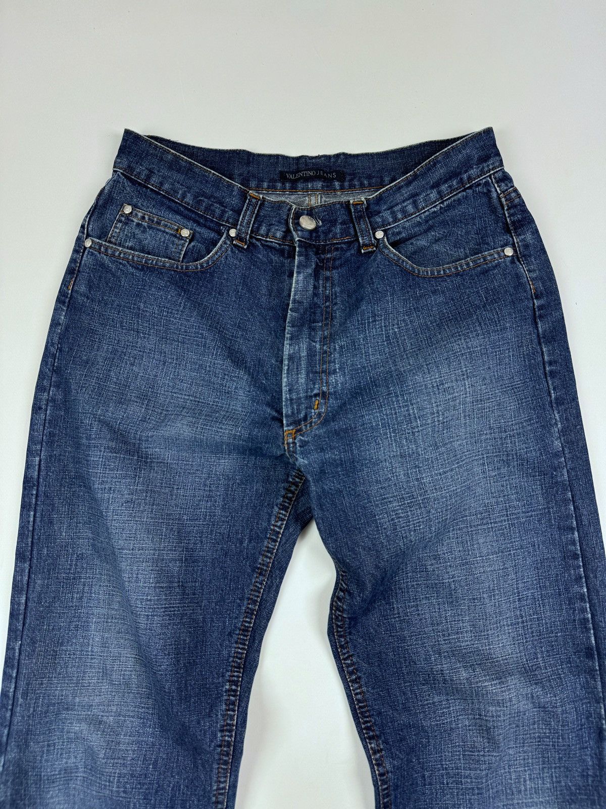 Valentino Vintage Valentino Jeans Washed Denim Jeans Pants Size US 33 - 5 Thumbnail