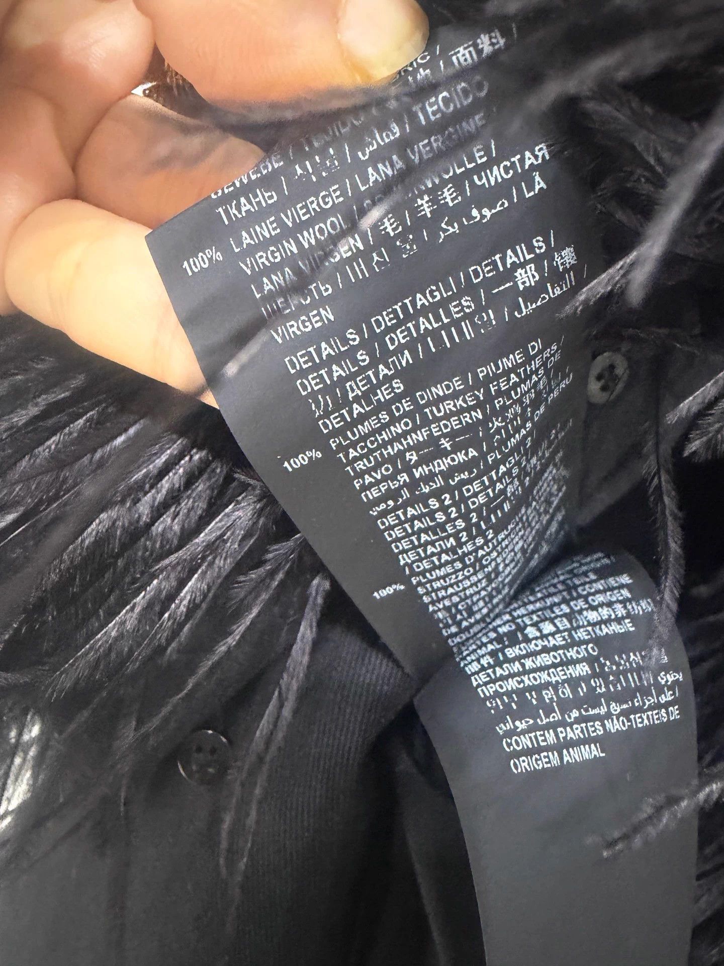 Saint Laurent Paris SLP Ostrich Feather Trench Coat New FR38 Size S / US 4 / IT 40 - 7 Thumbnail