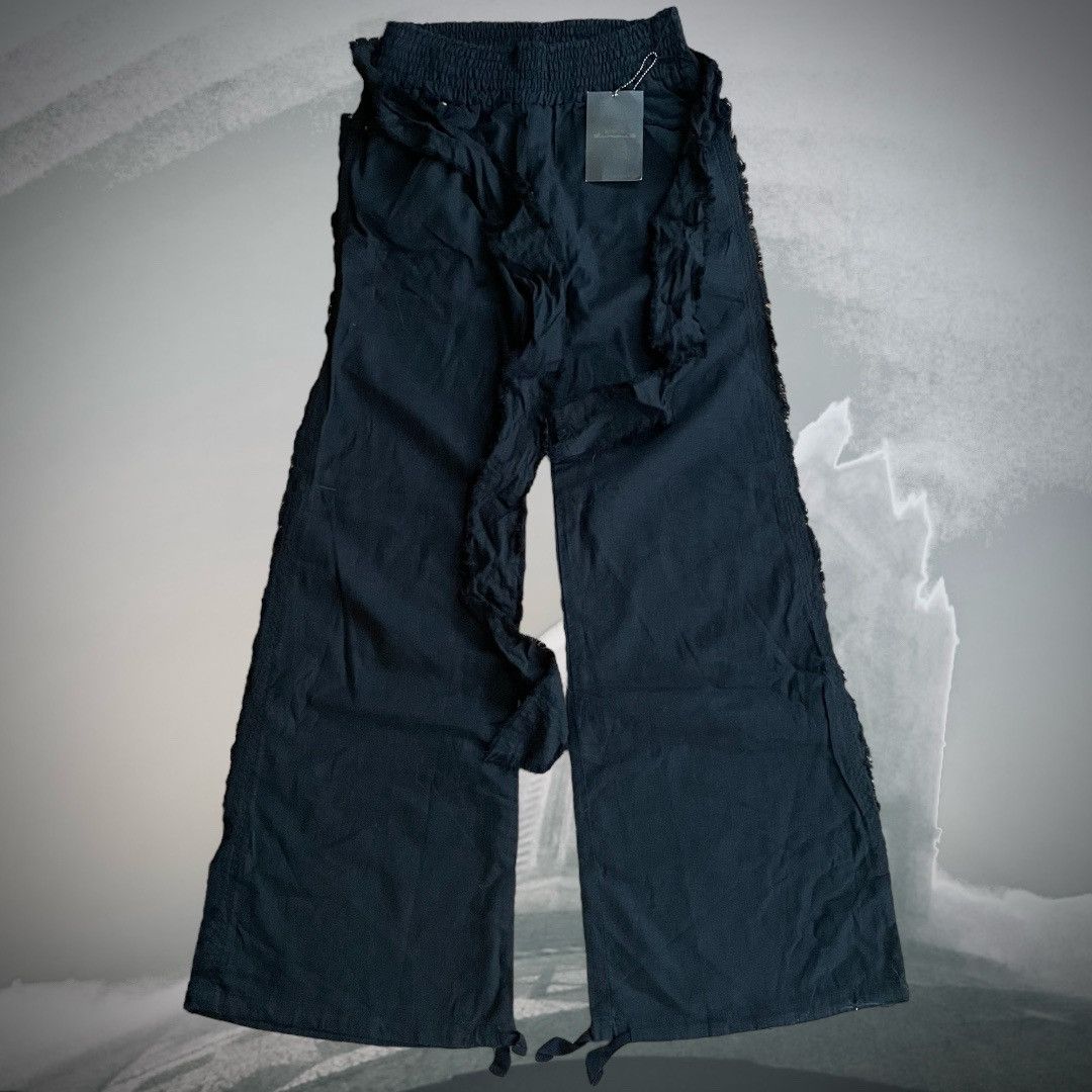 image of 20471120 x Kmrii Goa Distressed Flare Pants in Black, Men's (Size 30)