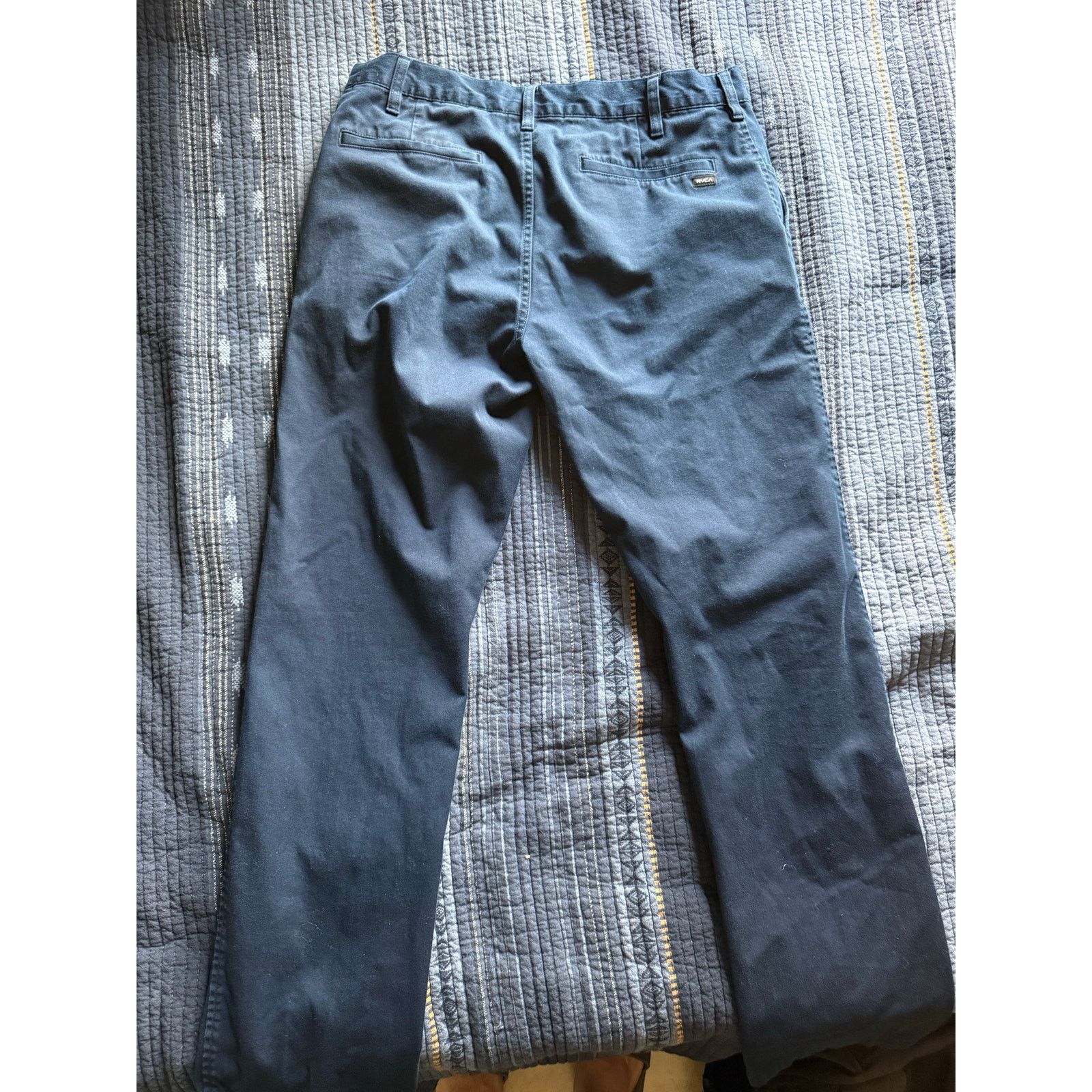 RVCA RVCA Week-End Chino Pants Navy Men’s Size 34 Size US 34 / EU 50 - 5 Thumbnail