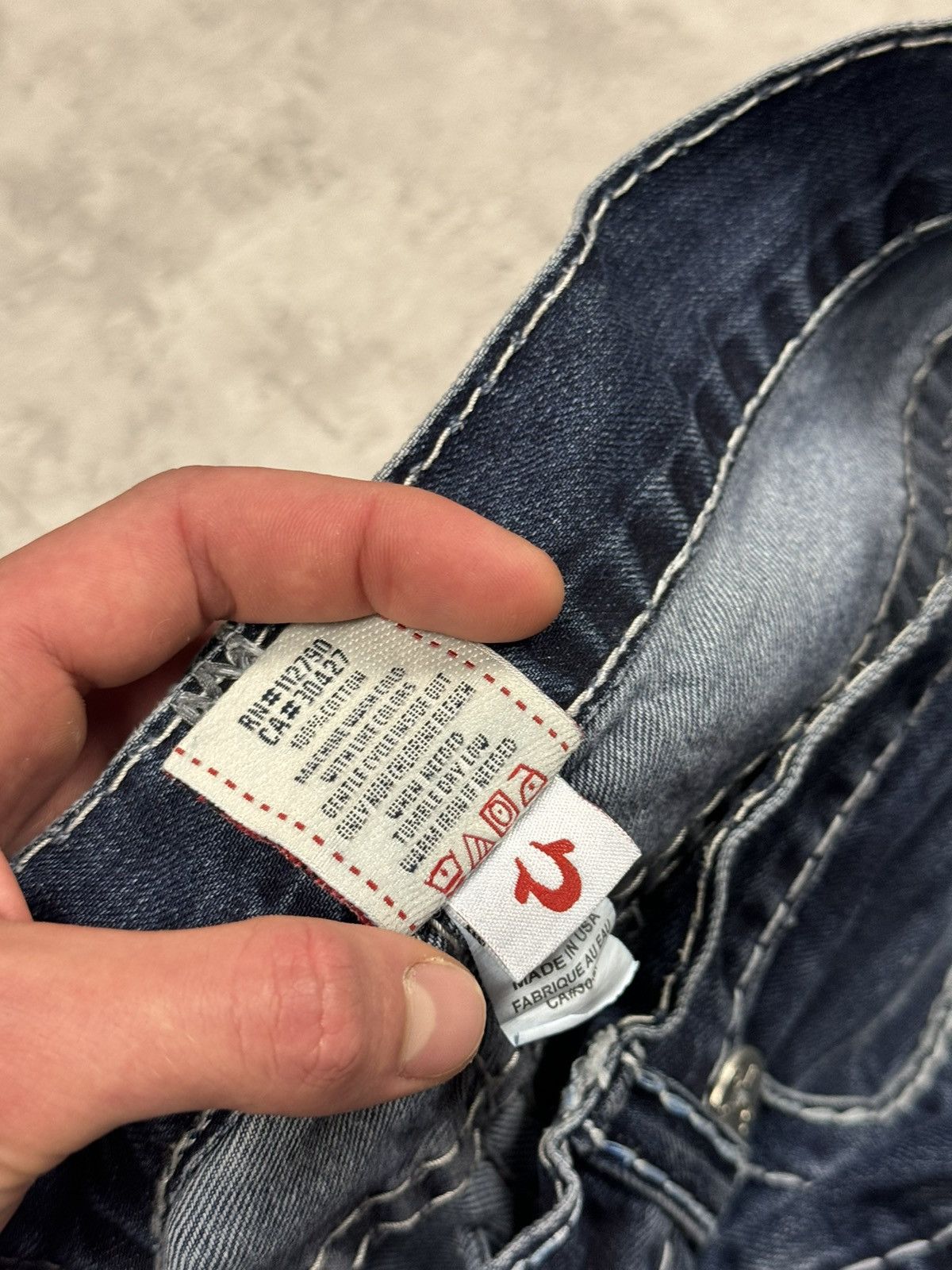 True Religion True Religion Y2K Ricky Jeans Size 34 Size US 34 / EU 50 - 13 Thumbnail