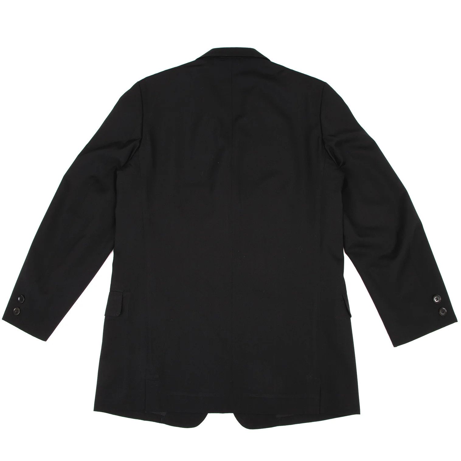 Yohji Yamamoto Yohji Yamamoto Wool Gabardine Embroidered Jacket Size US M / EU 48-50 / 2 - 12 Thumbnail