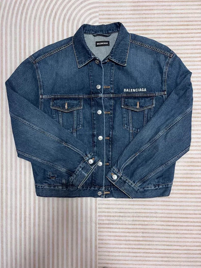 Balenciaga Balenciaga Classic style denim jacket Size US M / EU 48-50 / 2 - 1 Thumbnail