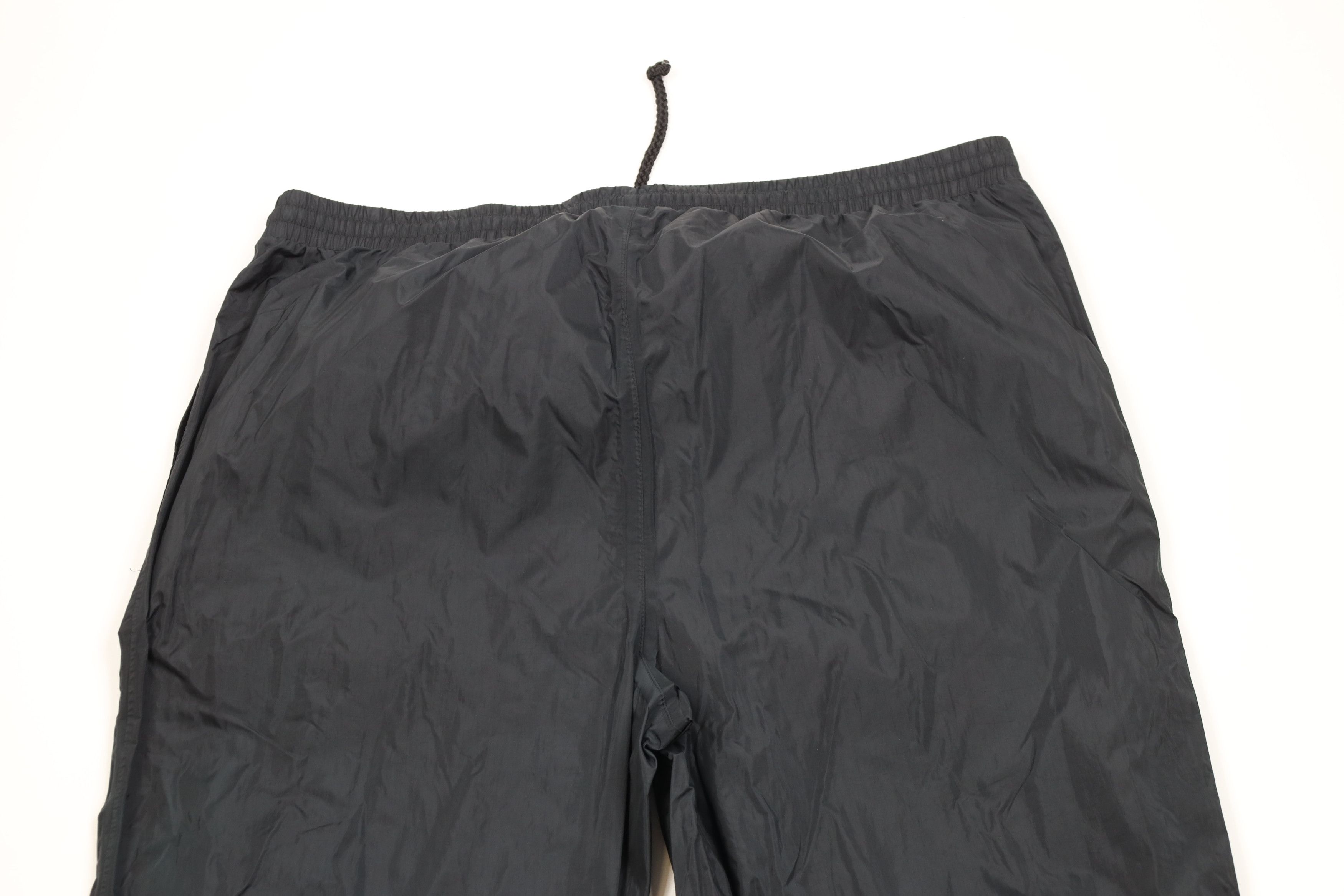Vintage Vintage 90s Streetwear Windbreaker Rain Pants Black Nylon Size US 40 / EU 56 - 10 Thumbnail