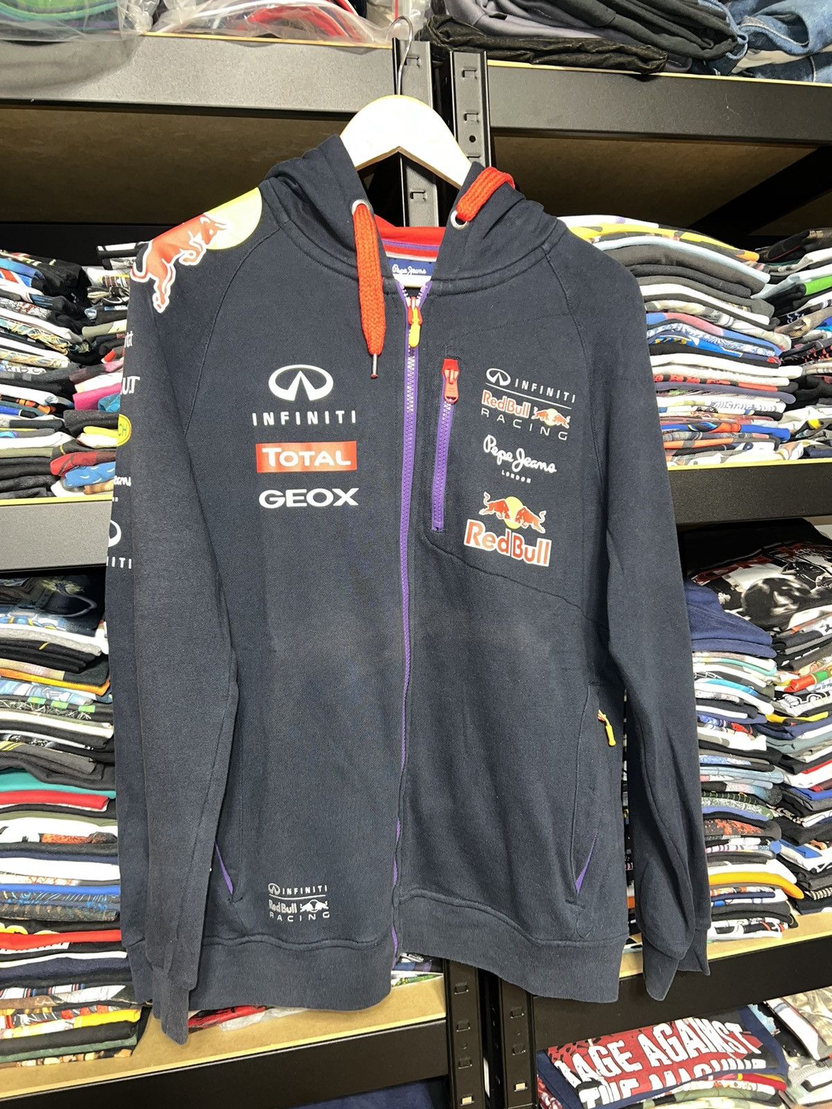 Pepe Jeans Pepe Jeans Red Bull Infiniti Racing Formula 1 hoodie Size US M / EU 48-50 / 2 - 18 Thumbnail