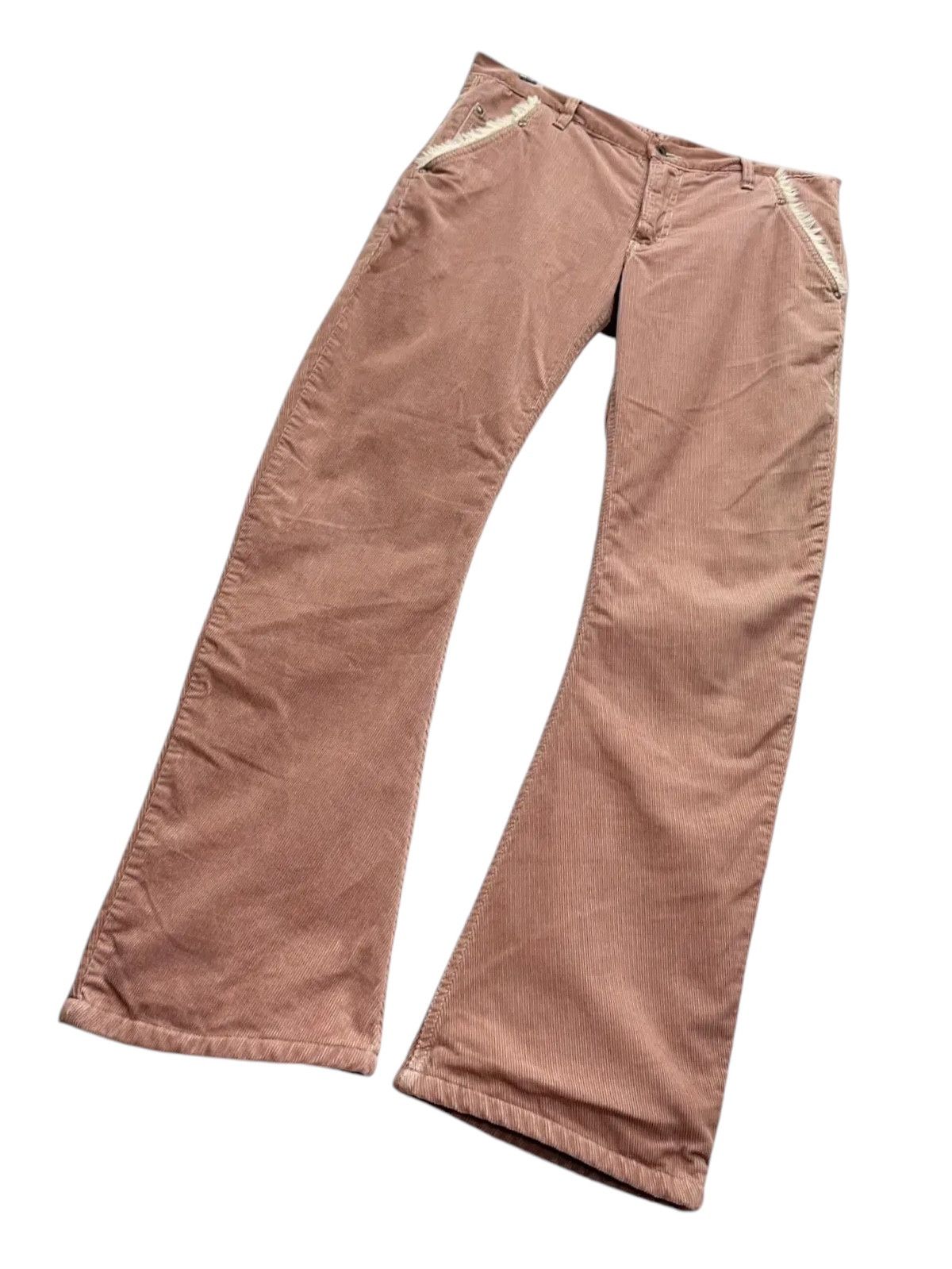 AKM VERRARE☃️WINTER FLARED❄️LEE x AKM JAPAN Lined Corduroy Pants Size US 32 / EU 48 - 1 Thumbnail