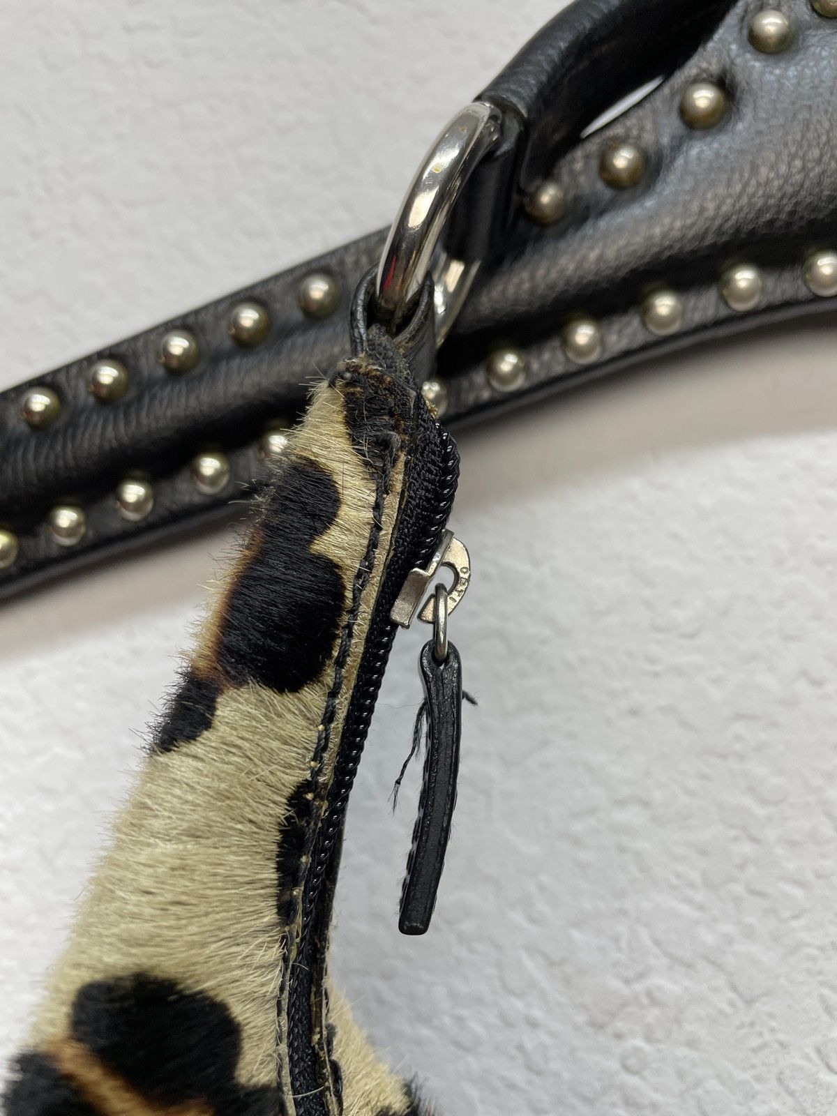 Guess Vintage Mancinelli Milano Leopard Baguette Shoulder Bag Hobo Size ONE SIZE - 6 Thumbnail