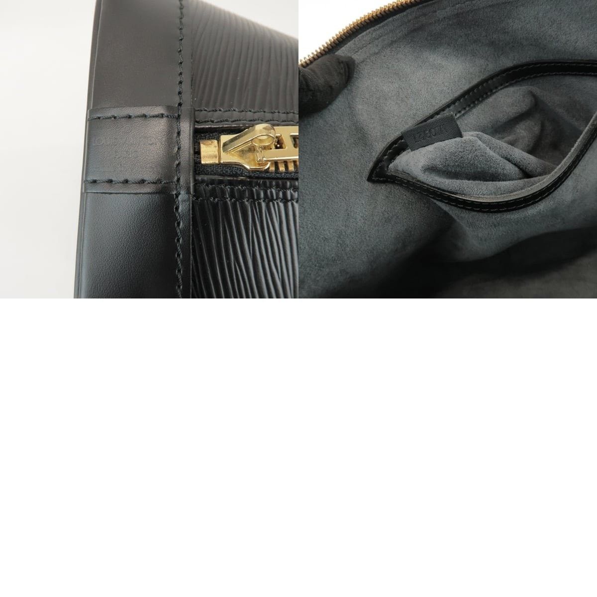 Louis Vuitton Louis Vuitton Epi Alma PM Shoulder Bag Black Size ONE SIZE - 8 Thumbnail