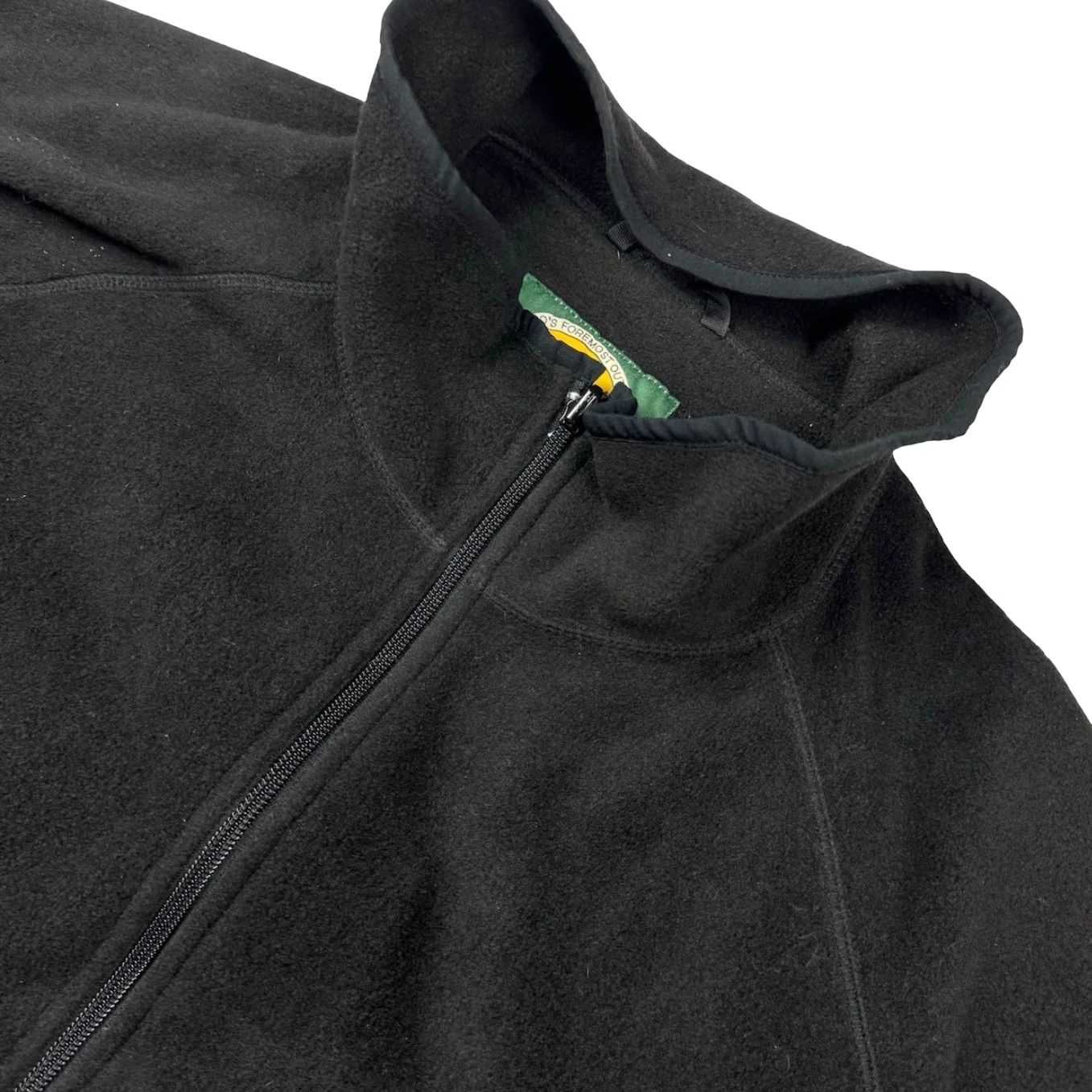 Vintage Cabela's Men's Polyester L/S Fleece Sweatshirt/Jacket Black 3XL Zip Full Zip Pockets Shirt Mens Size US XXL / EU 58 / 5 - 2 Thumbnail