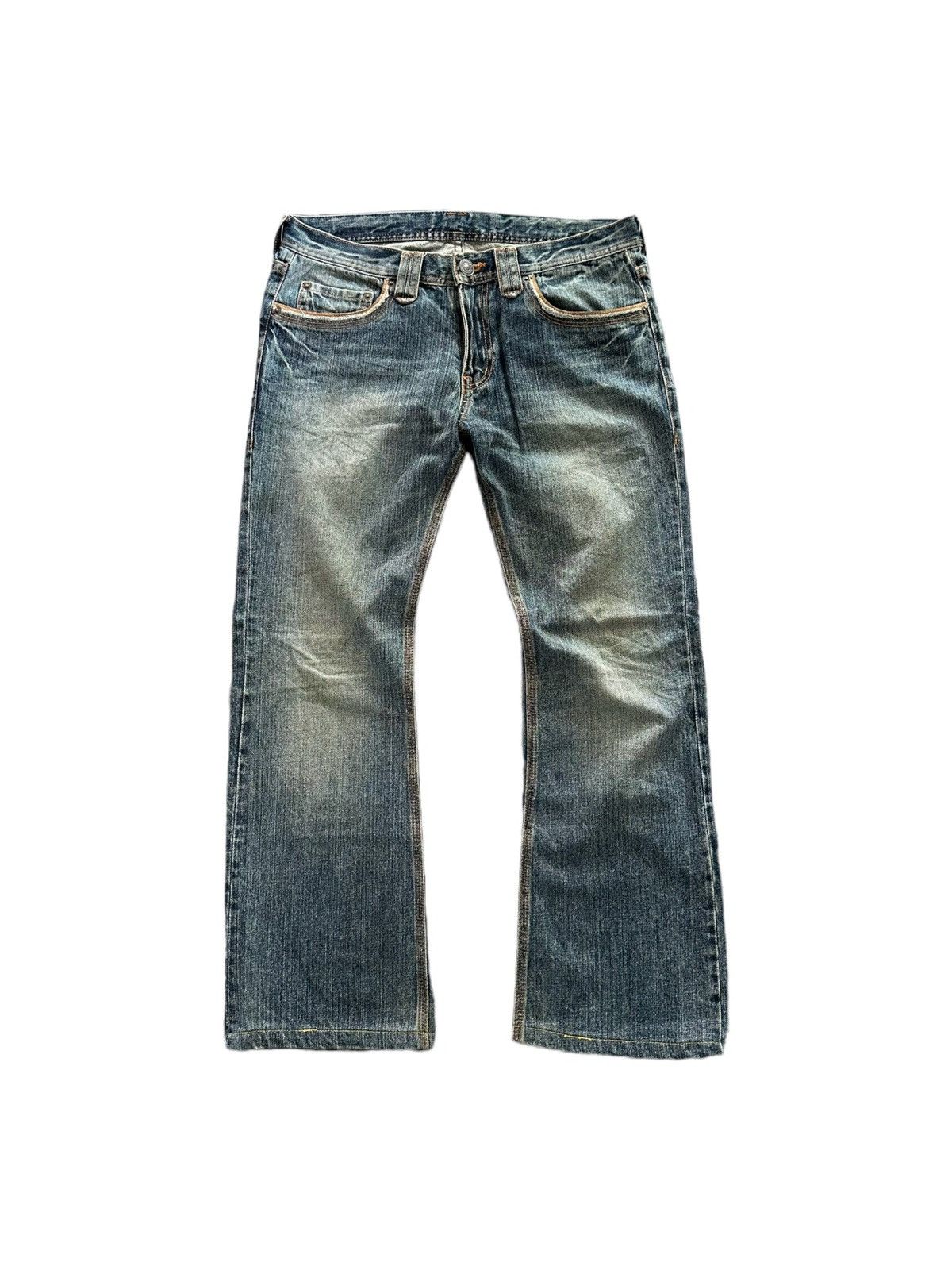 5351 POUR LES HOMMES [34x38] 00's EDGE By Rupert Japan mudmax denim Size US 34 / EU 50 - 1 Thumbnail