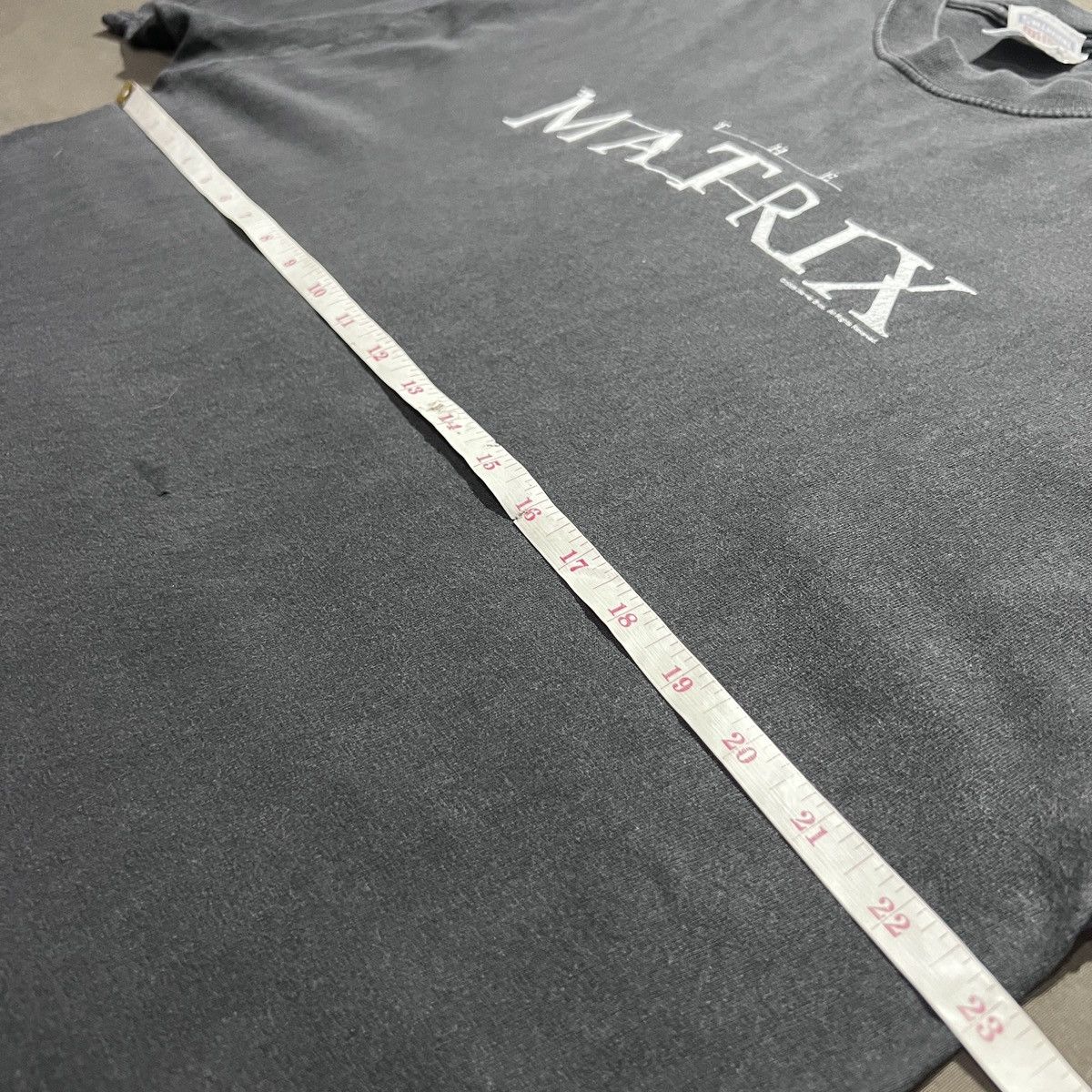 Vintage Vintage 90s The Matrix Promo Movie Tee XL Thrashed Faded Size US XL / EU 56 / 4 - 9 Thumbnail