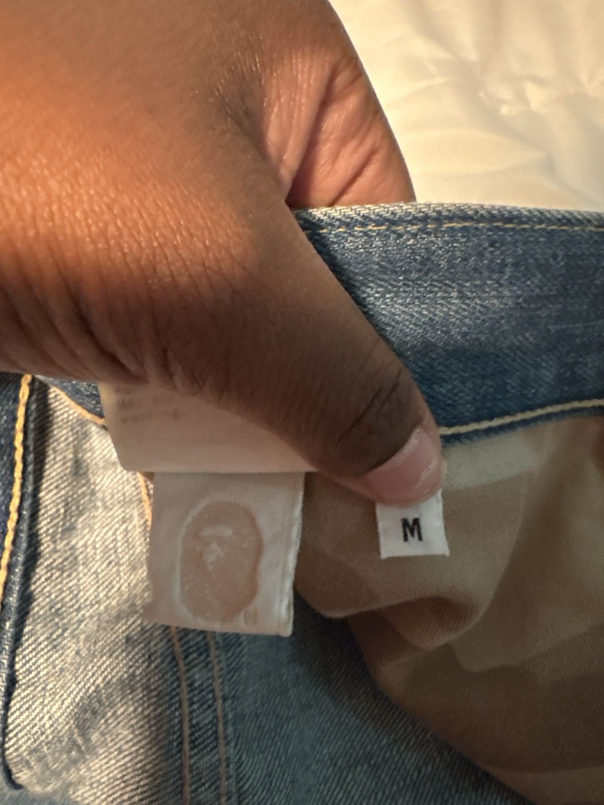 Bape BAPE denim shorts Size US 32 / EU 48 - 6 Thumbnail