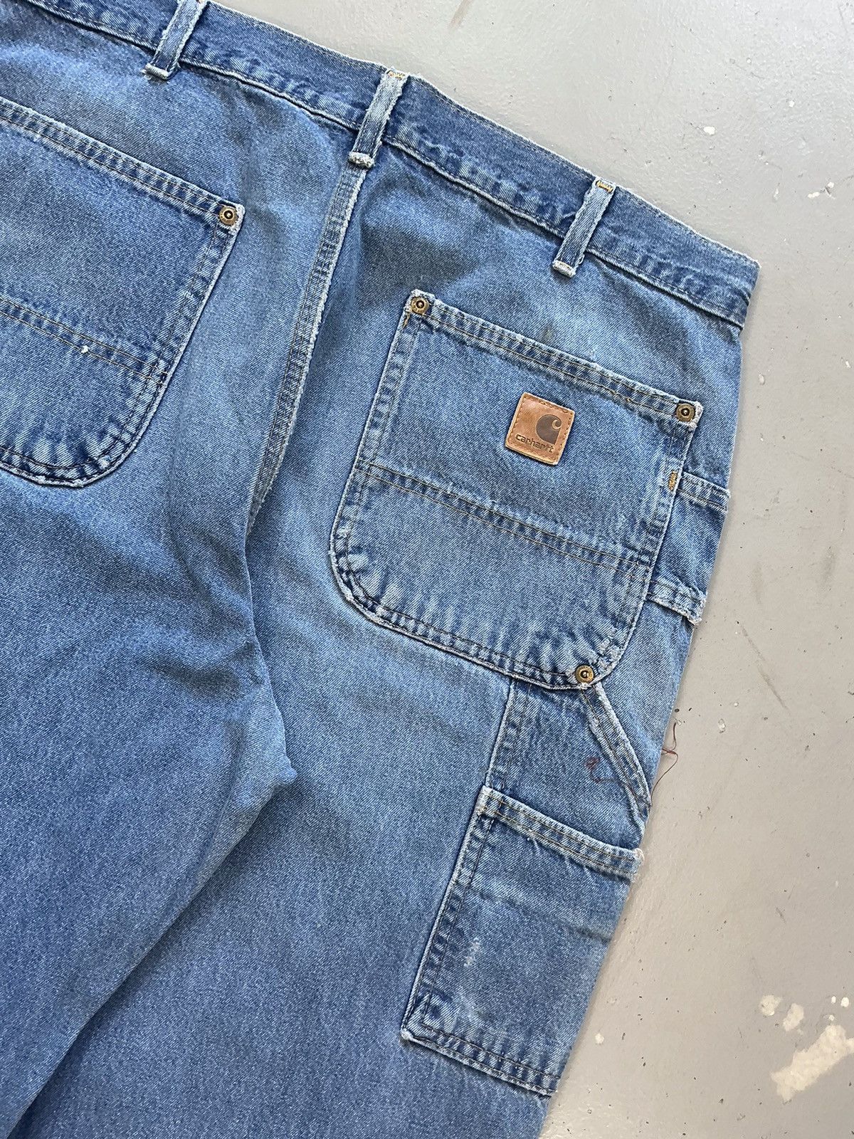 Carhartt × Vintage Vintage Carhartt b273 DST double knee denim Size US 34 / EU 50 - 13 Thumbnail