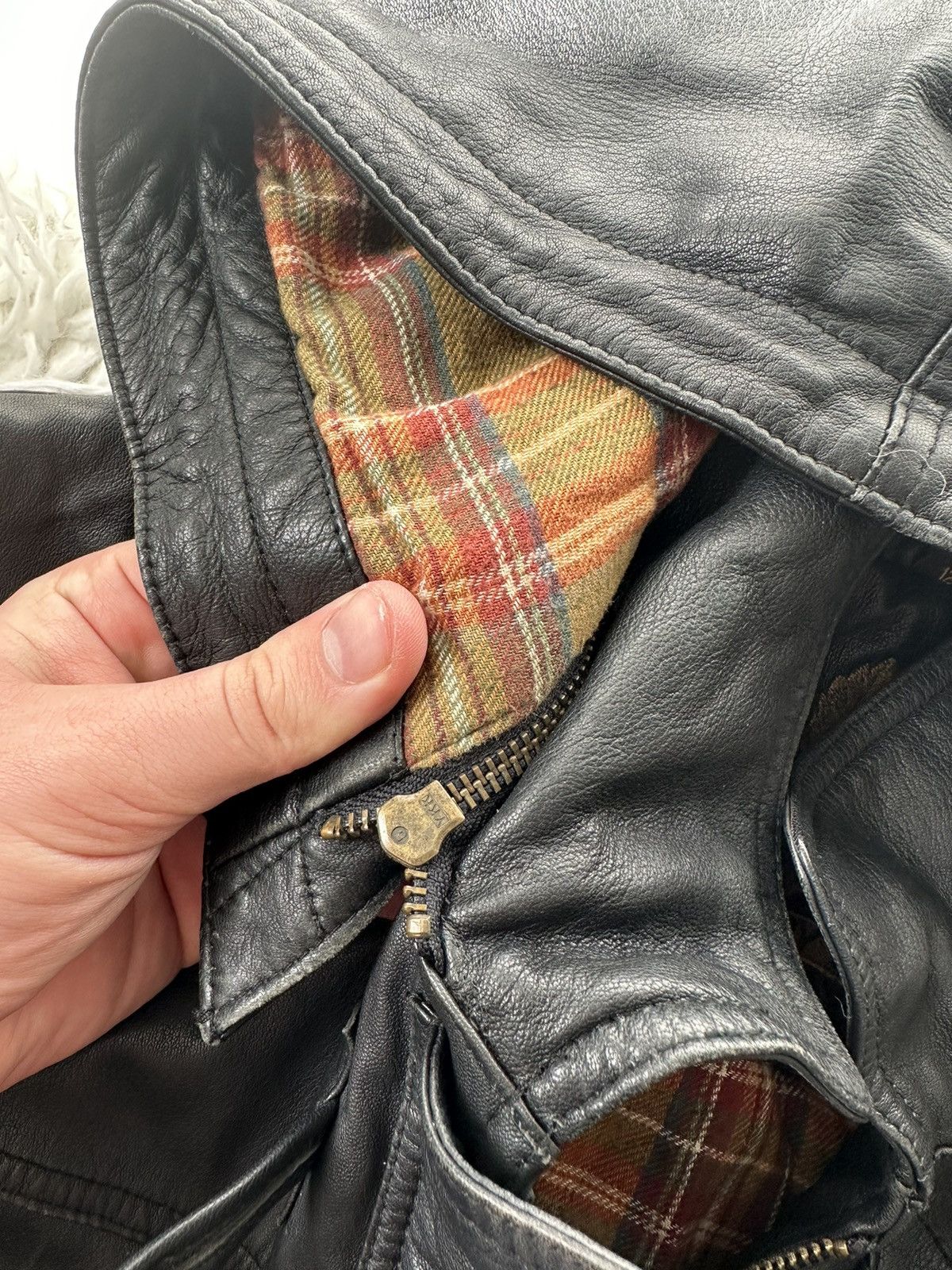 Mulberry Mulberry Lether Black Duffle Coat Napoleon Jacket hype Size US L / EU 52-54 / 3 - 8 Thumbnail